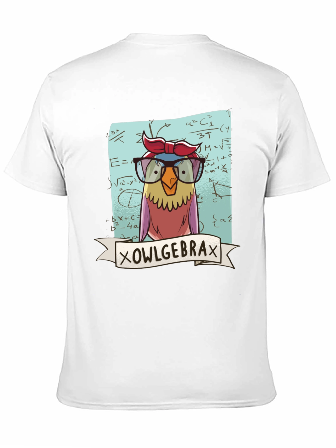 Xowlgebra T-Shirt - Math Owl Graphic Tee