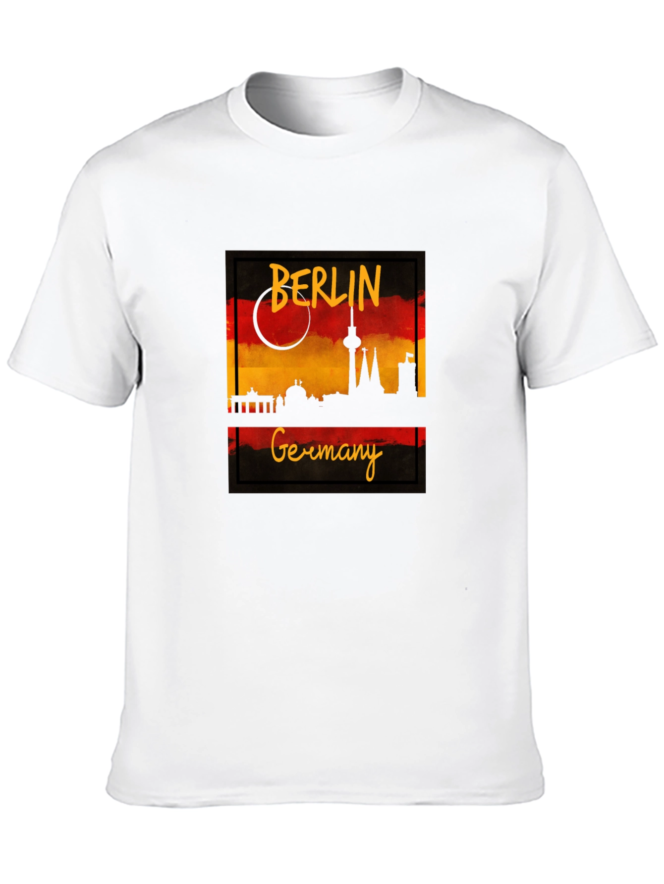 Berlin Germany Silhouette Graphic Tee - Unisex
