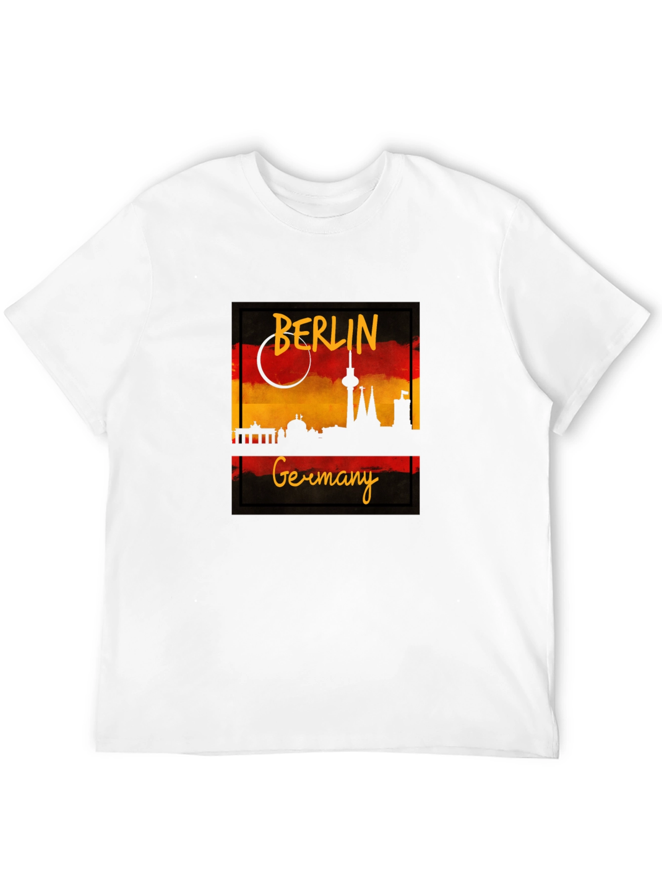 Berlin Germany Silhouette Graphic Tee - Unisex