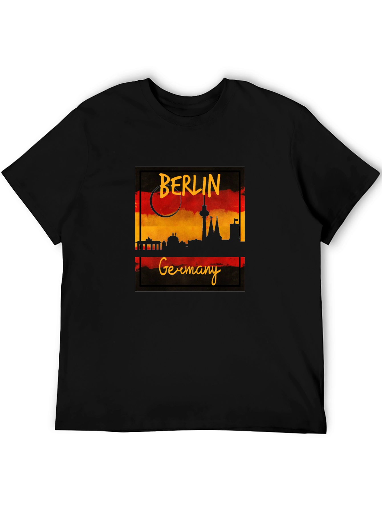 Berlin Germany Silhouette Graphic Tee - Unisex