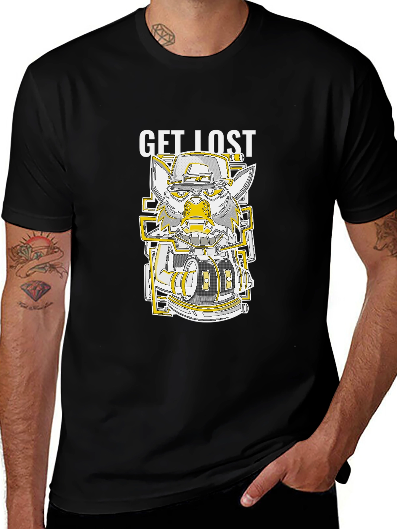 Get Lost Graphic Tee - Stylish Urban Design