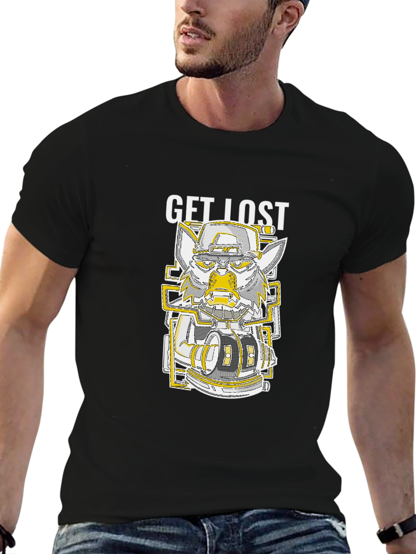 Get Lost Graphic Tee - Stylish Urban Design