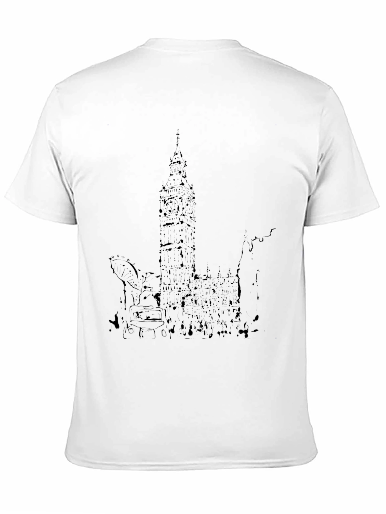London Skyline Black T-Shirt - Urban Style Tee
