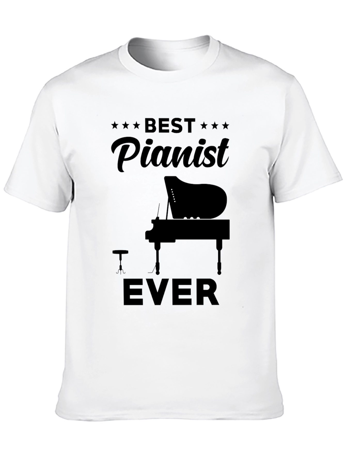 Best Pianist Ever T-Shirt - Music Lover Gift