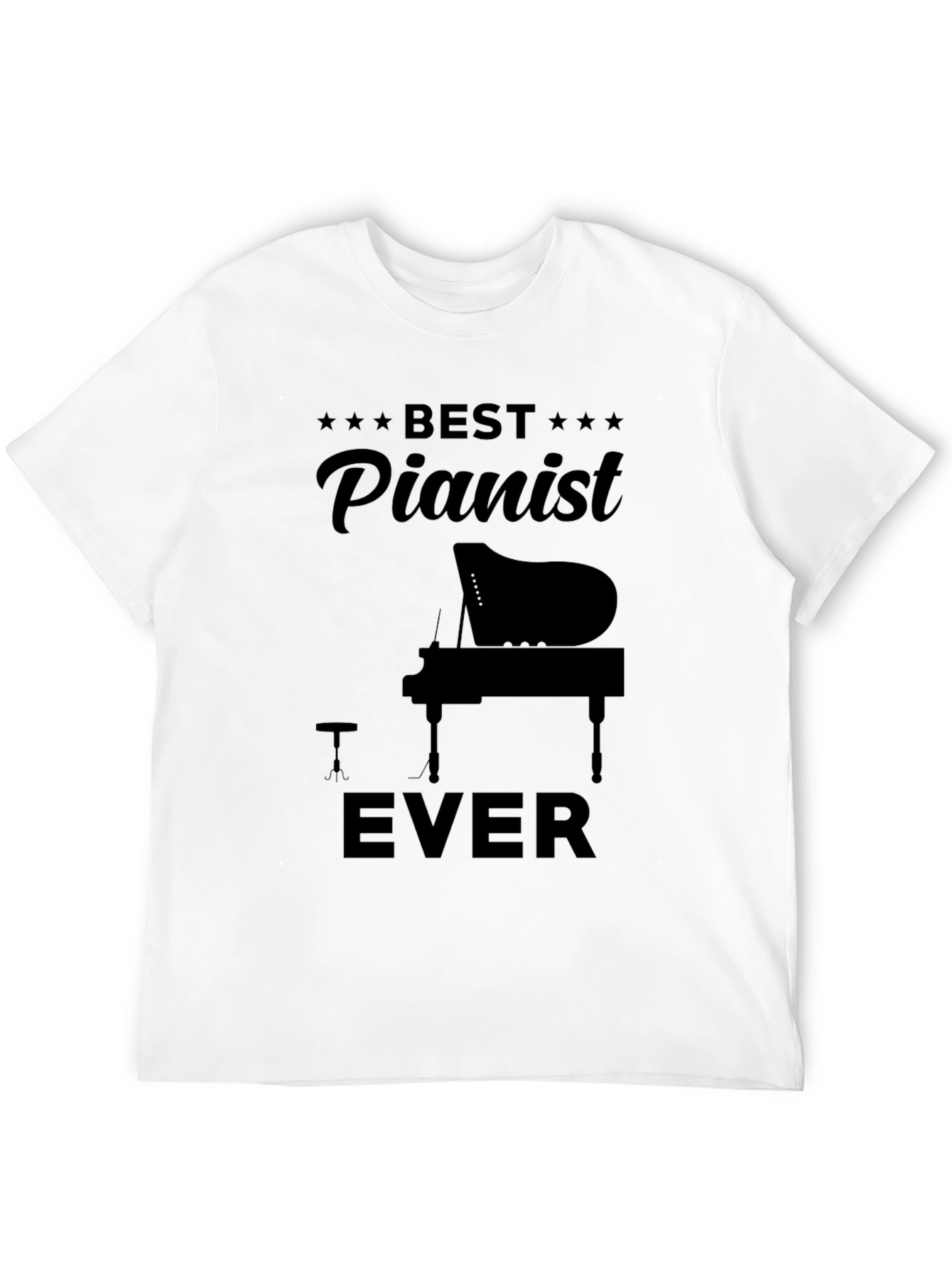Best Pianist Ever T-Shirt - Music Lover Gift