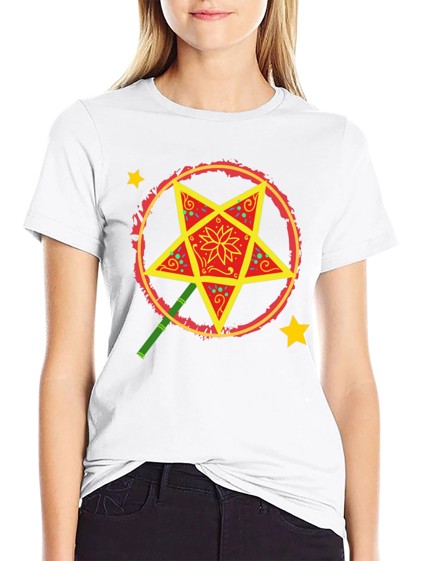 Star Parol Christmas T-Shirt