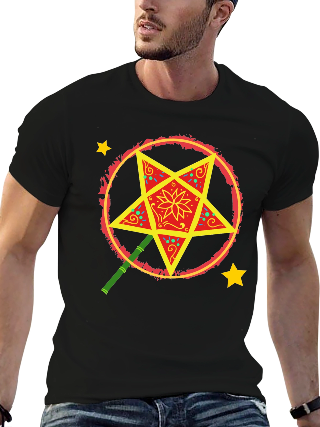 Star Parol Christmas T-Shirt