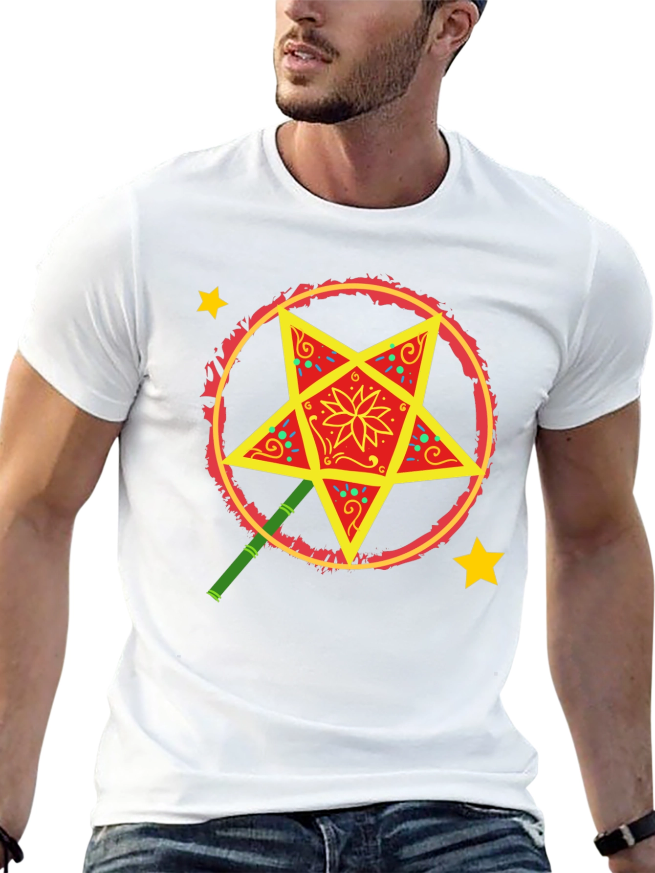 Star Parol Christmas T-Shirt