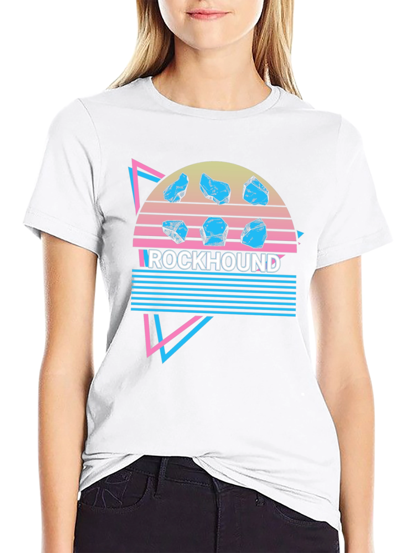 Rockhound Retro Style Graphic Tee