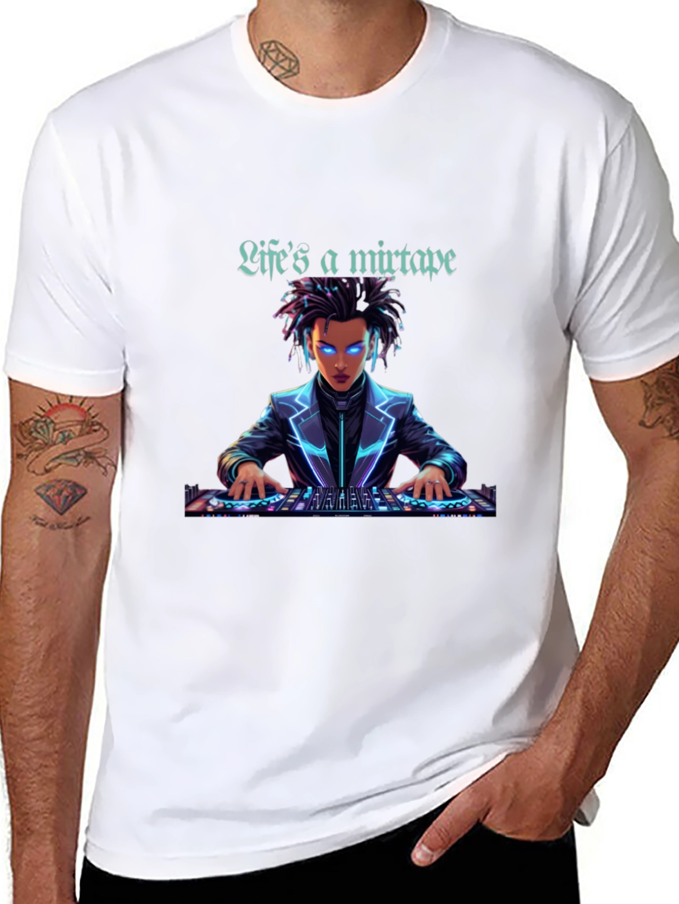 Lifes a Mixtape DJ Graphic T-Shirt