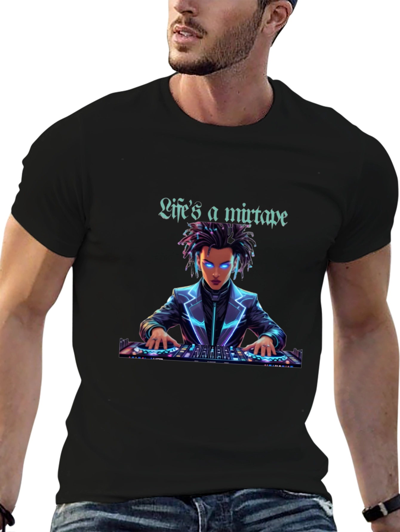 Lifes a Mixtape DJ Graphic T-Shirt
