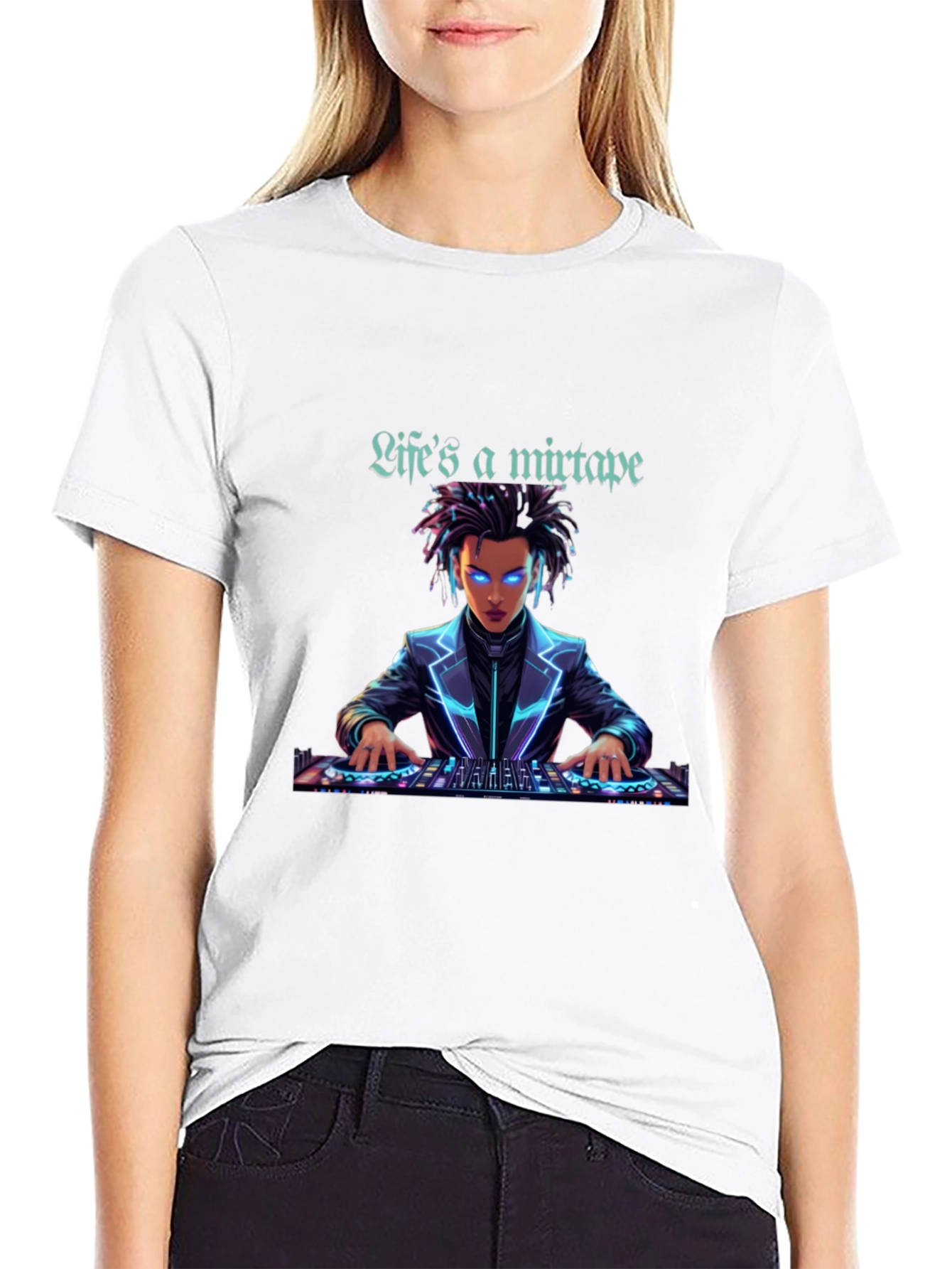 Lifes a Mixtape DJ Graphic T-Shirt