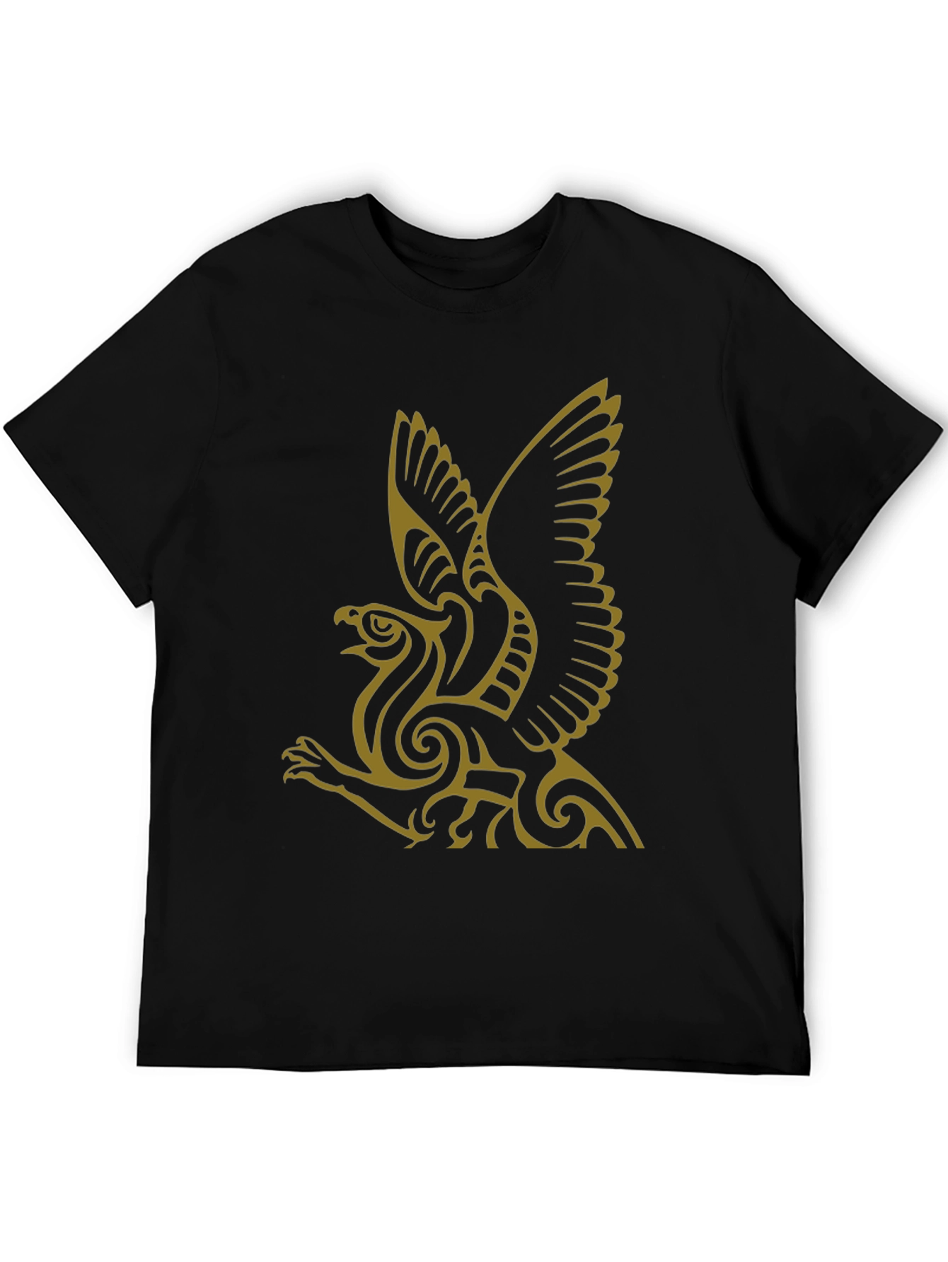 Griffin Graphic Tee - Stylish Black T-Shirt