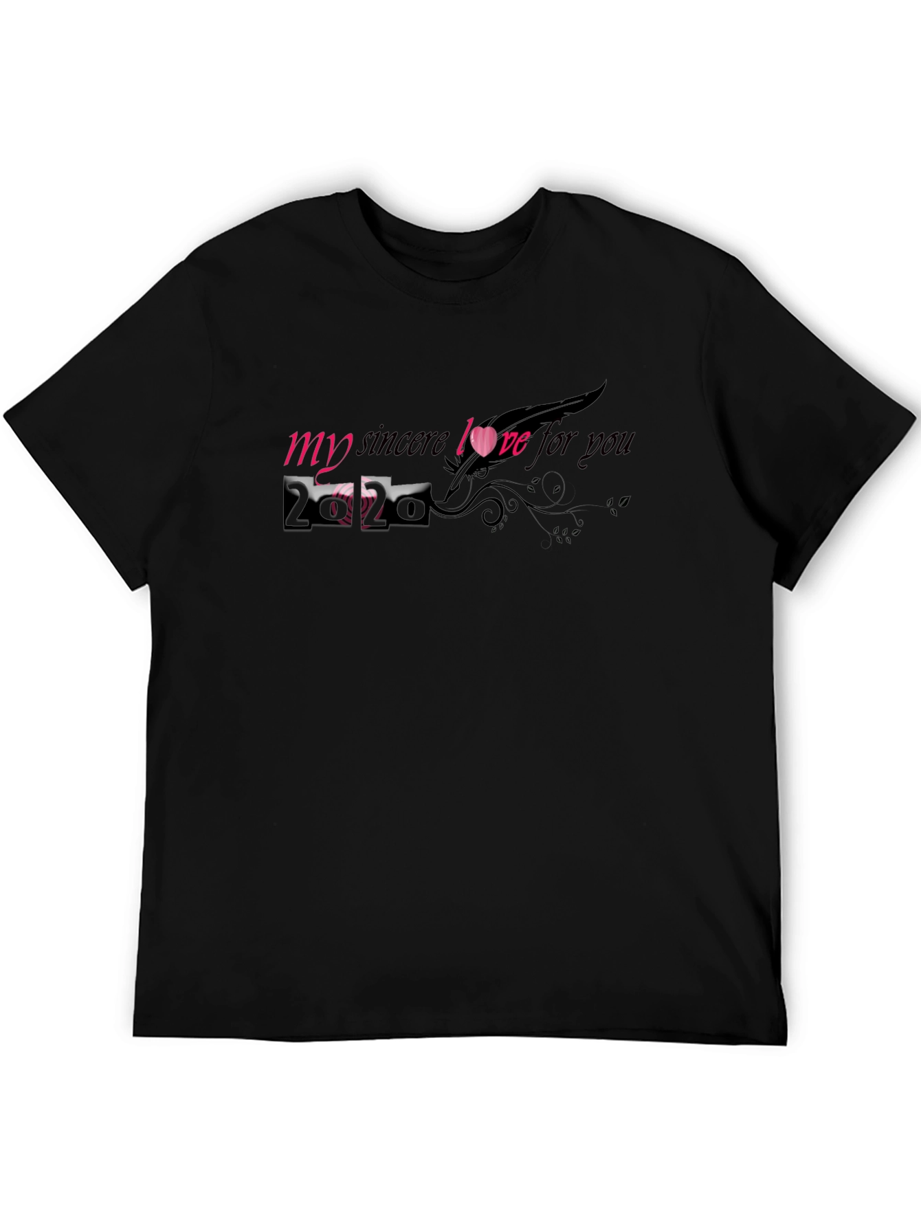 Stylish My Sincere Love Graphic Tee