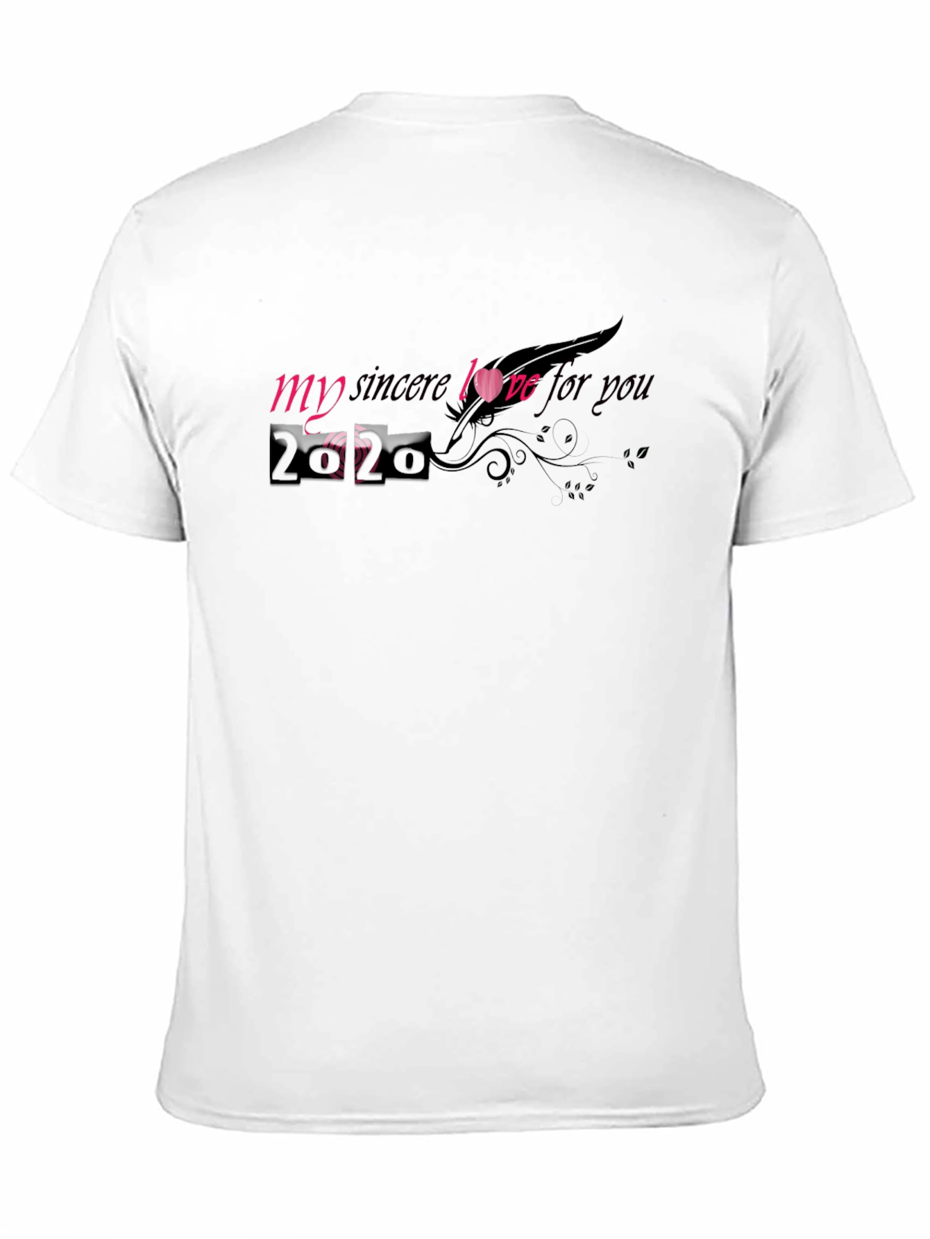 Stylish My Sincere Love Graphic Tee