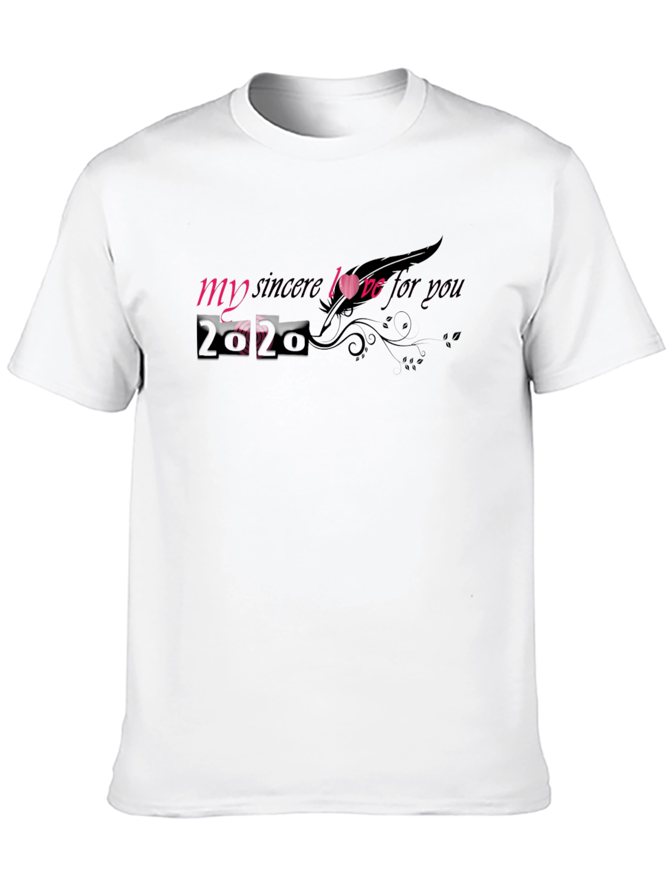 Stylish My Sincere Love Graphic Tee
