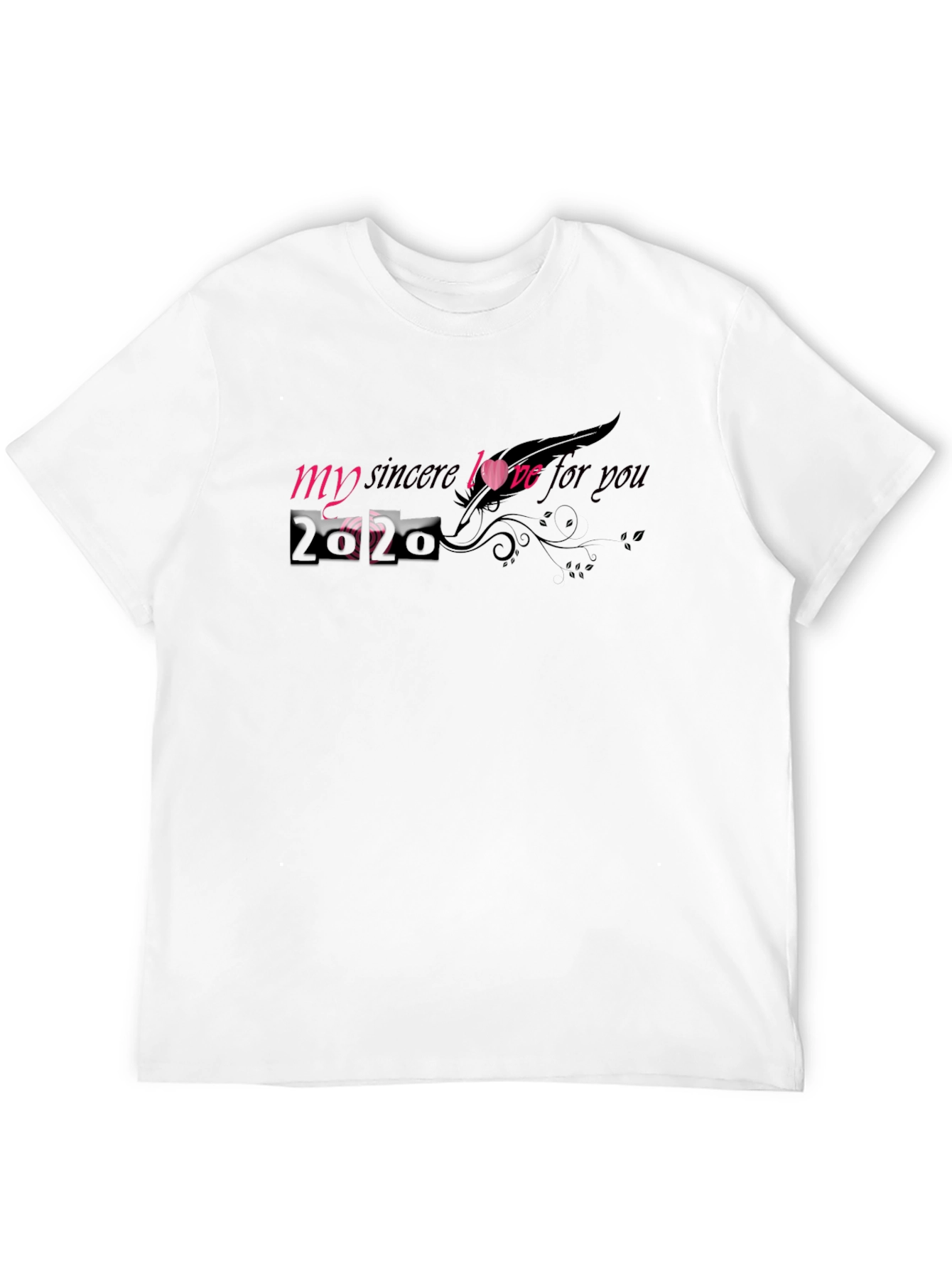 Stylish My Sincere Love Graphic Tee