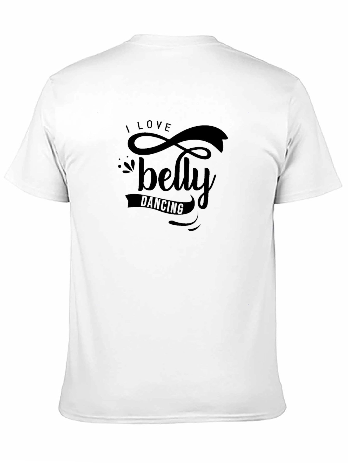 I Love Belly Dancing Black T-Shirt
