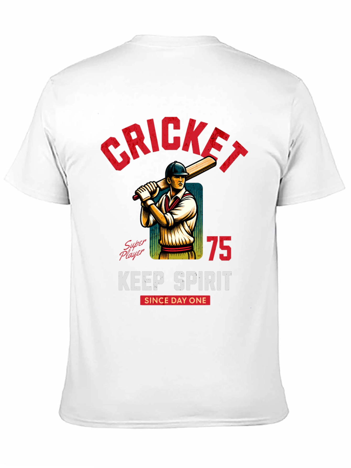 Cricket Super Player T-Shirt Keep Spirit Since Day One