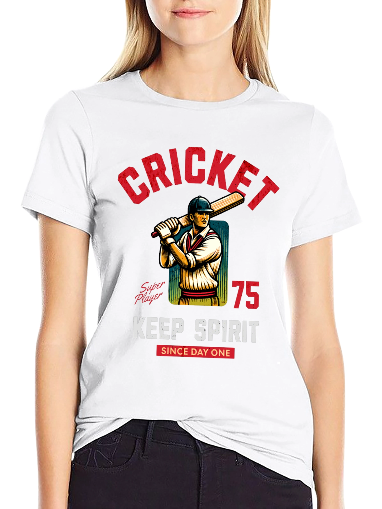 Cricket Super Player T-Shirt Keep Spirit Since Day One