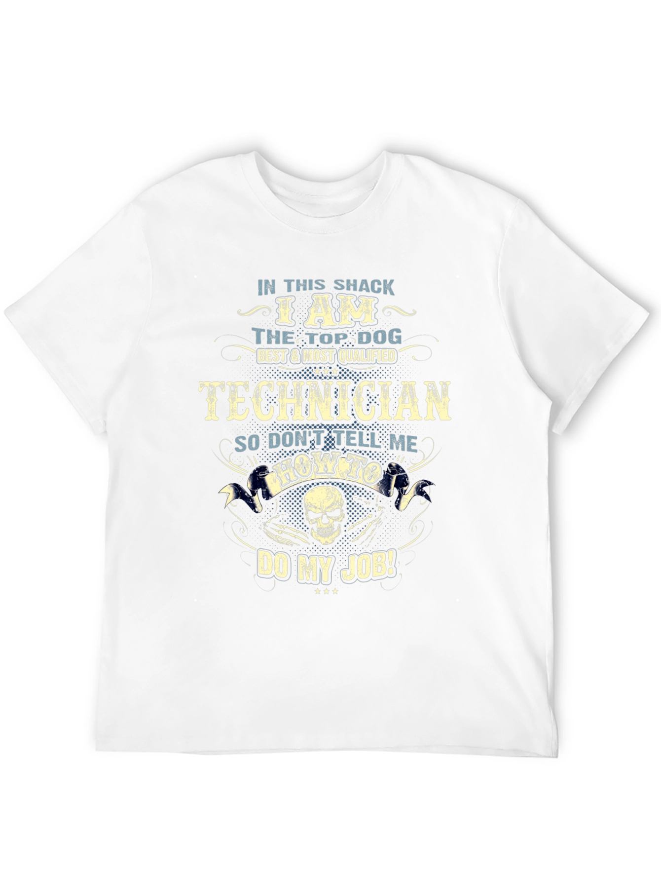Technician Top Dog Graphic T-Shirt