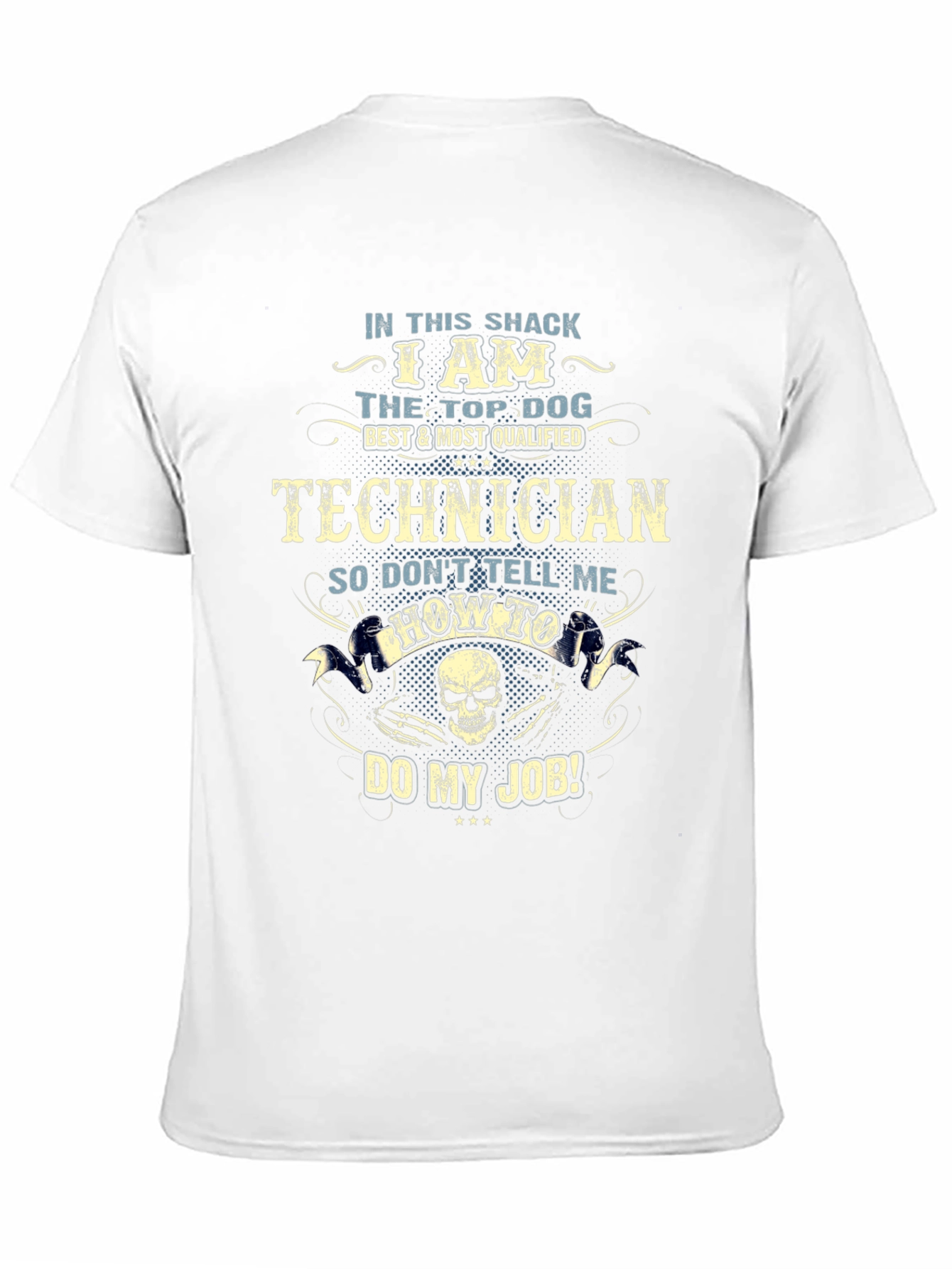 Technician Top Dog Graphic T-Shirt
