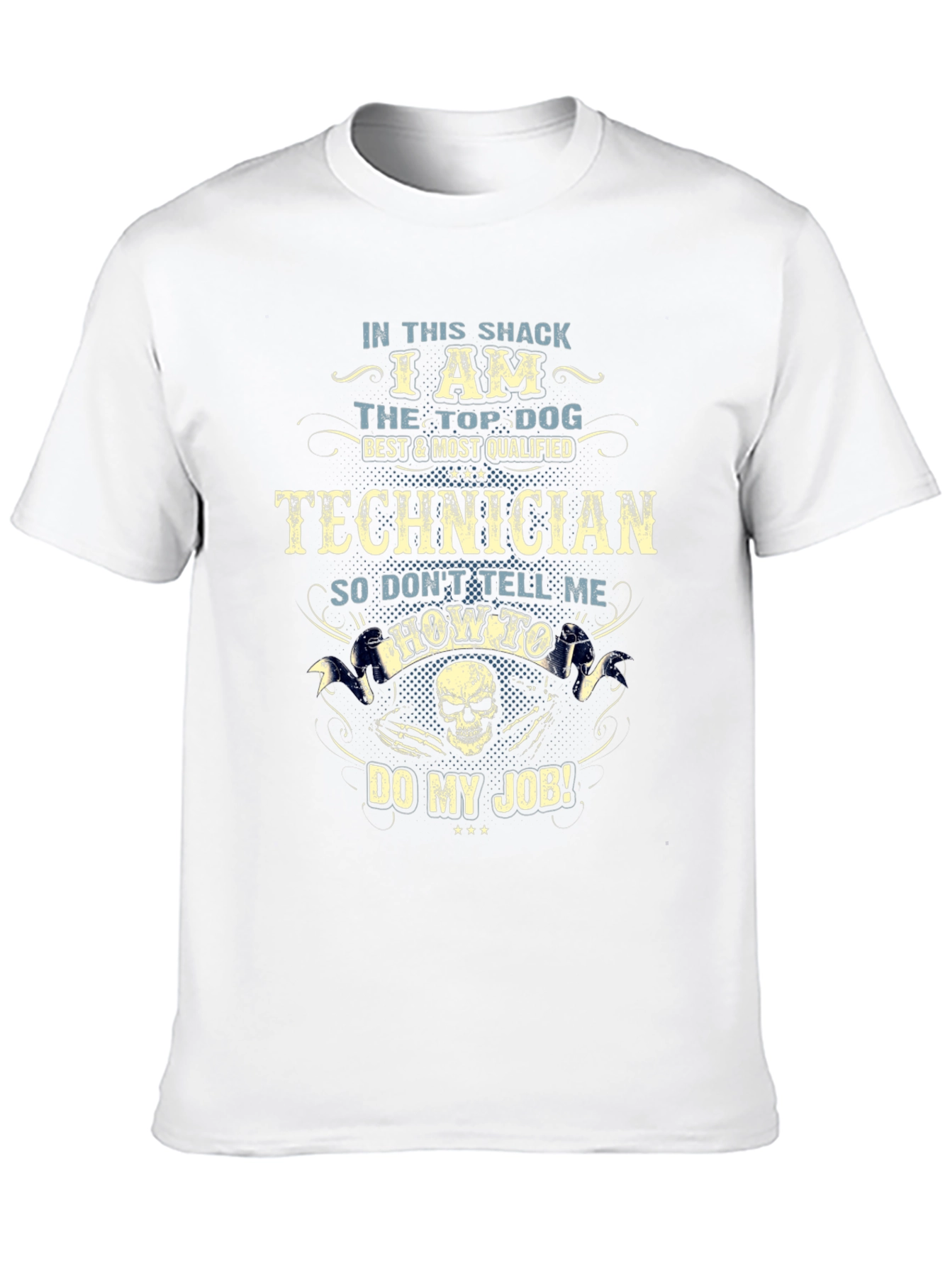 Technician Top Dog Graphic T-Shirt