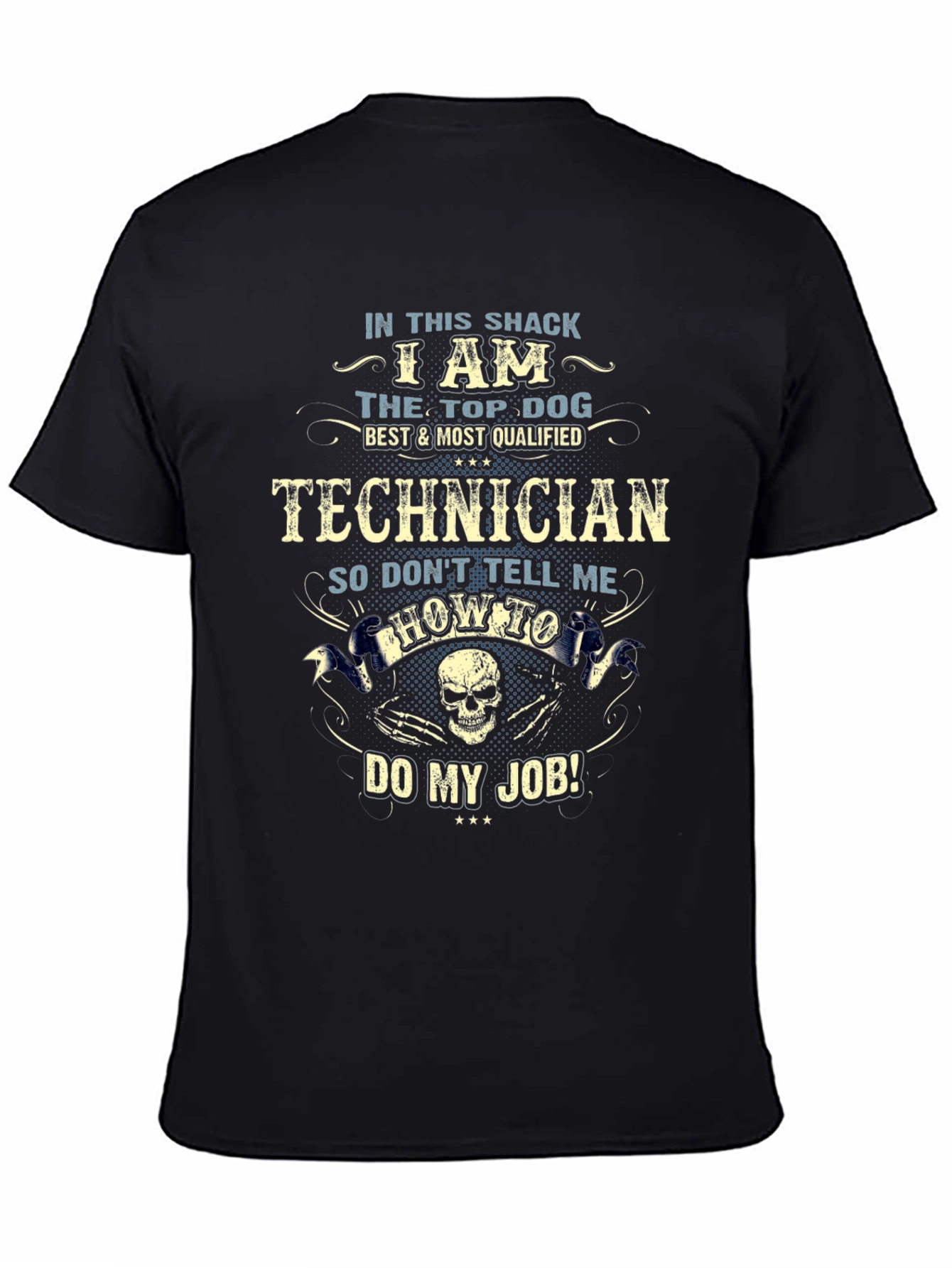 Technician Top Dog Graphic T-Shirt