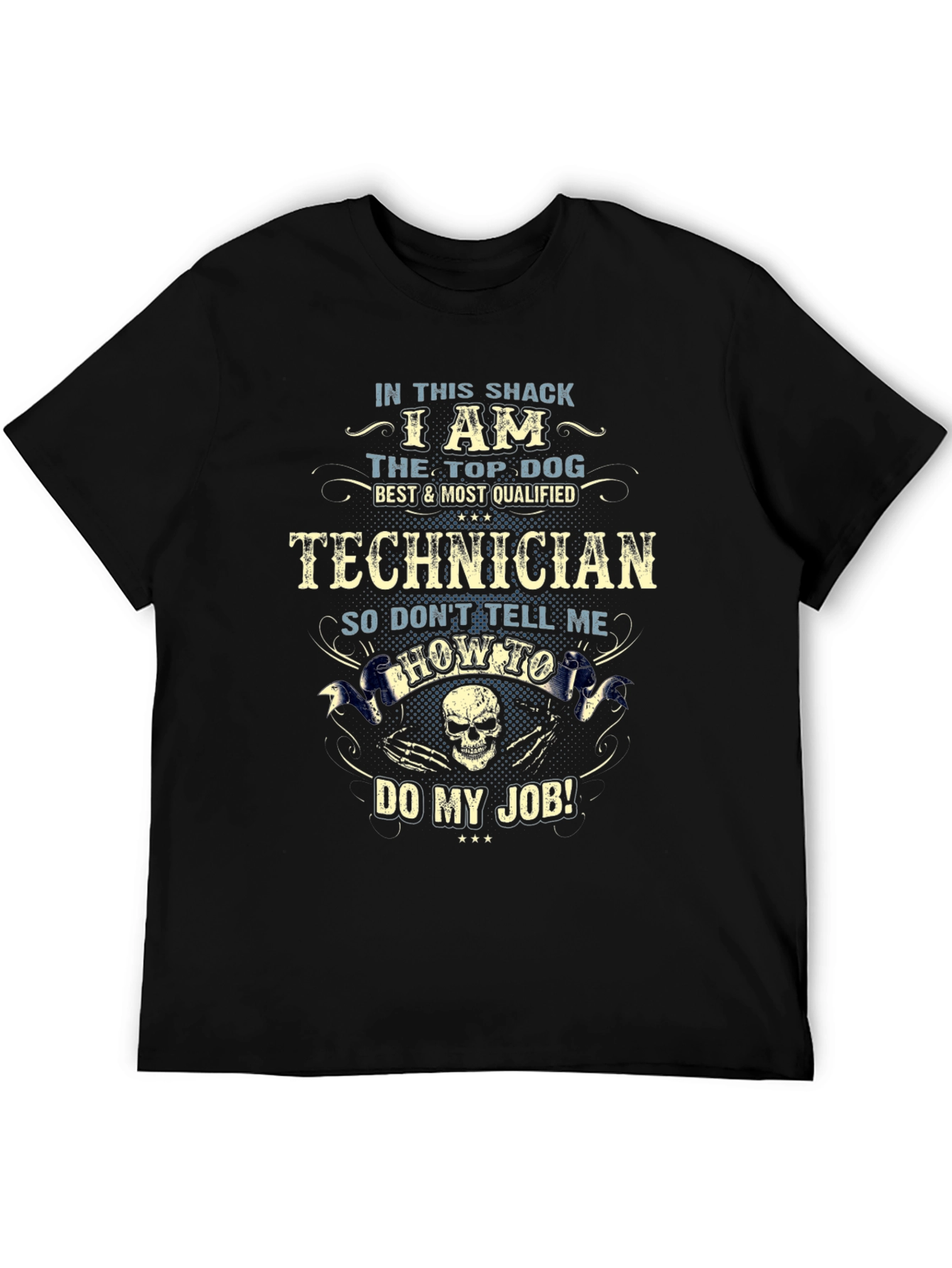 Technician Top Dog Graphic T-Shirt