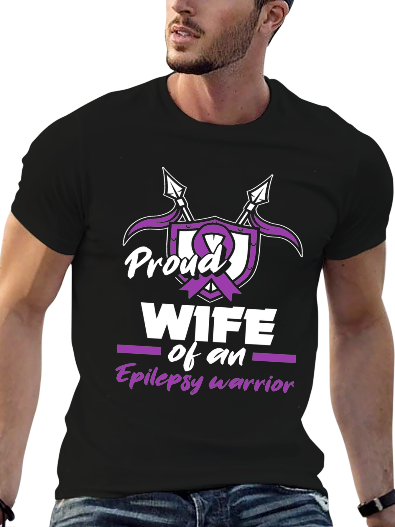 Proud Wife of an Epilepsy Warrior T-Shirt