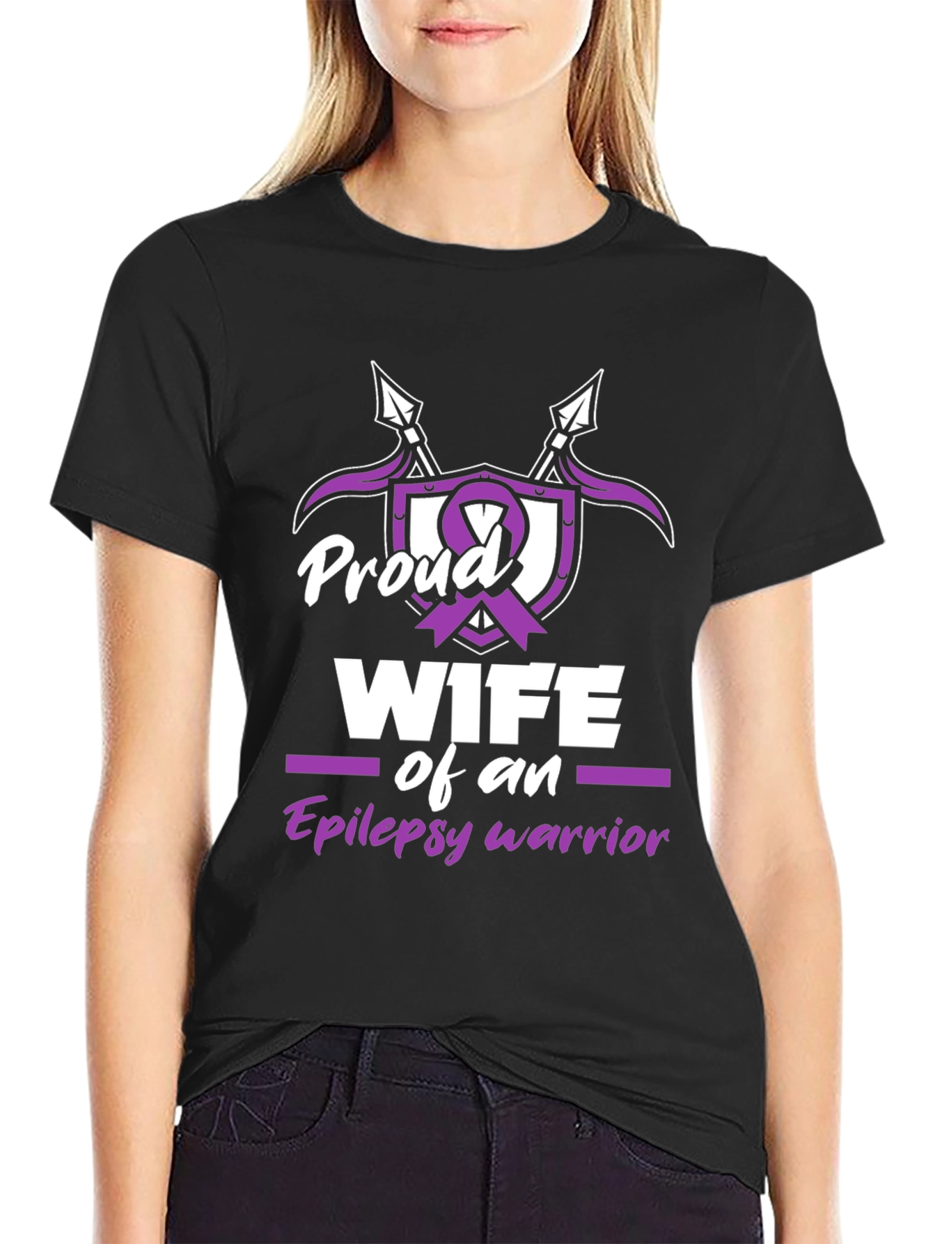 Proud Wife of an Epilepsy Warrior T-Shirt