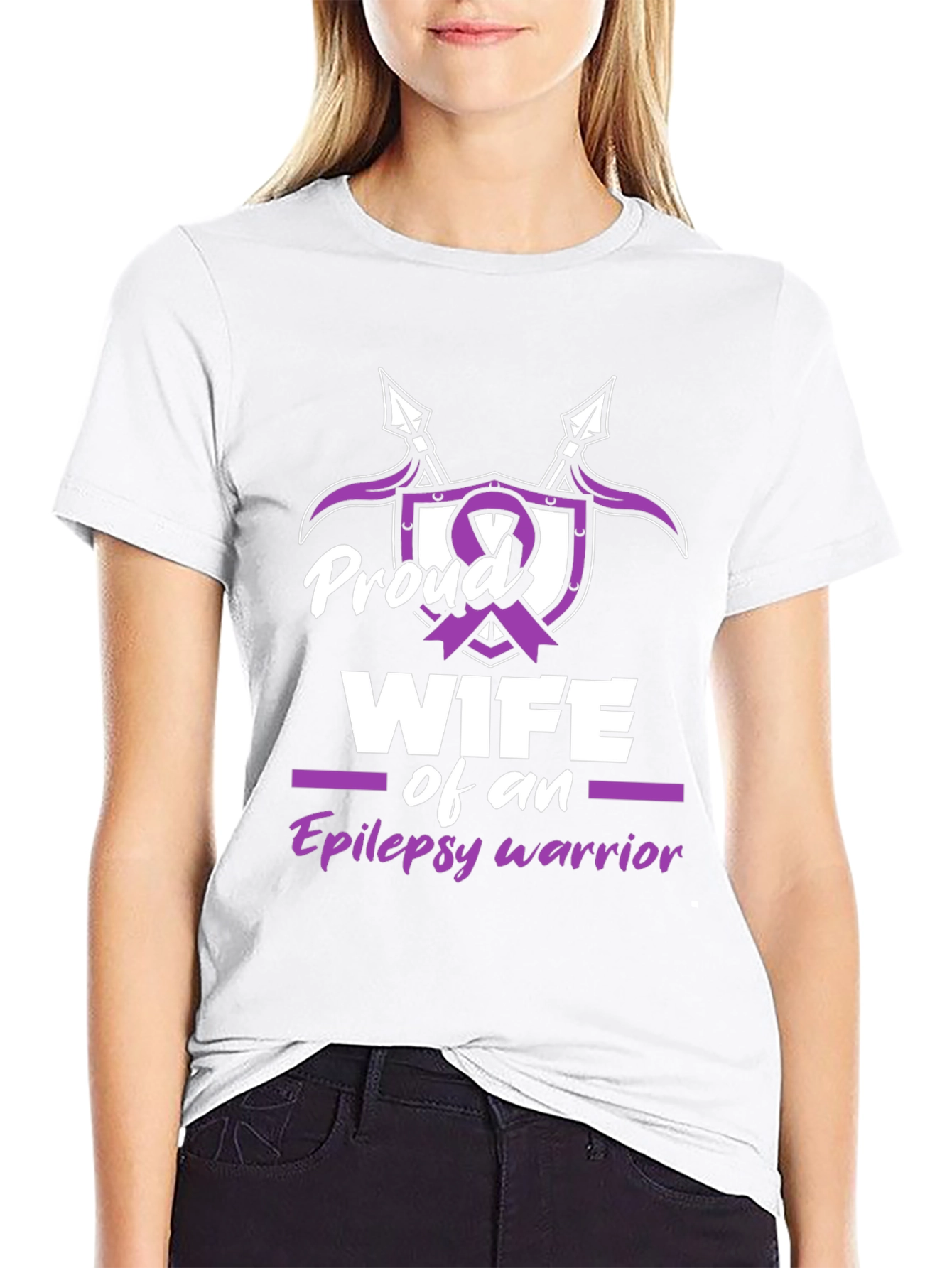 Proud Wife of an Epilepsy Warrior T-Shirt