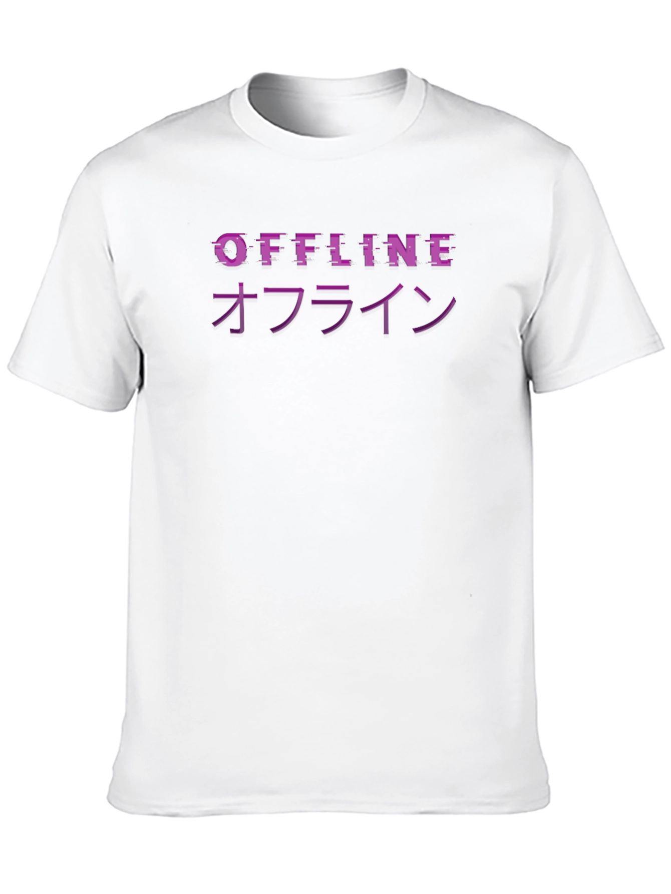 Offline Glitch T-Shirt - Stylish Graphic Tee