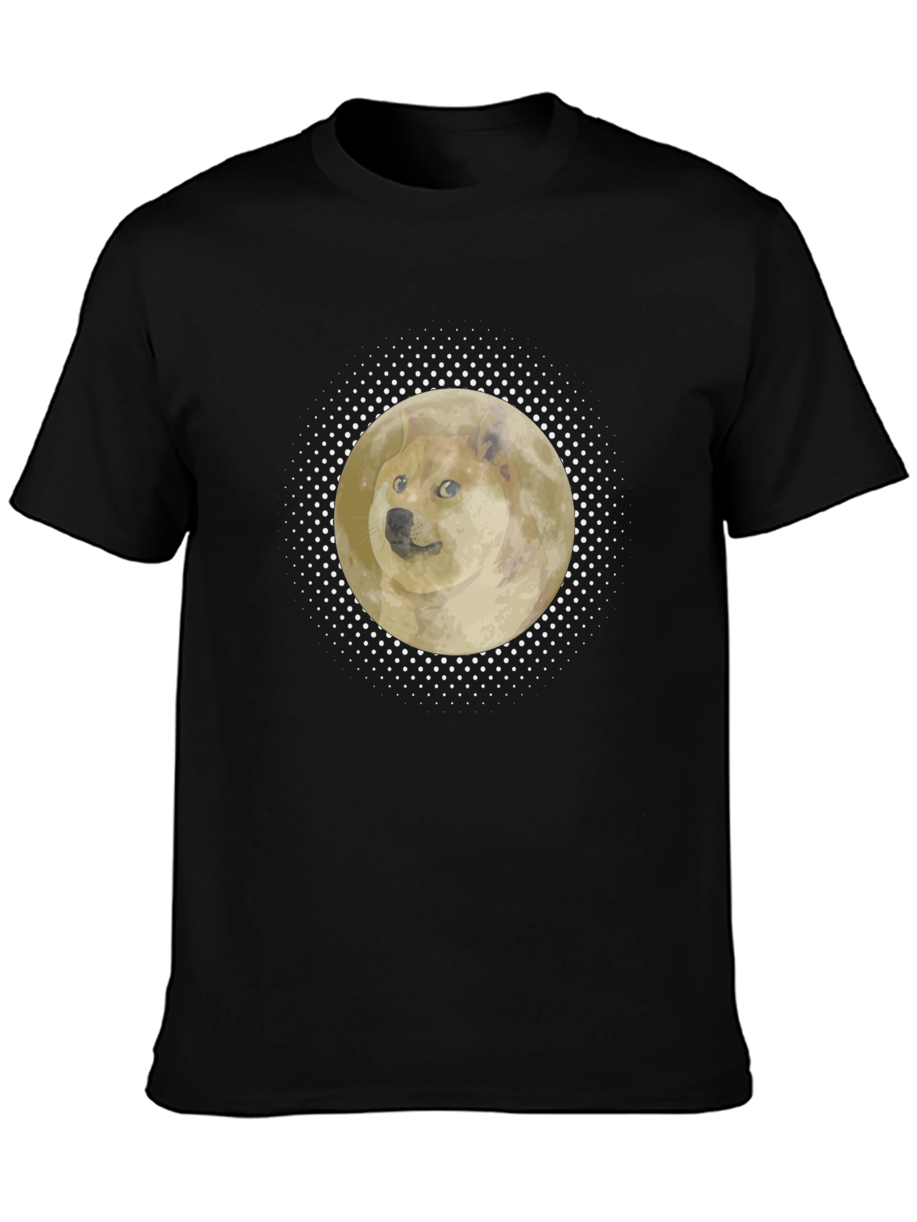 Doge Moon T-Shirt - Meme Crypto Tee