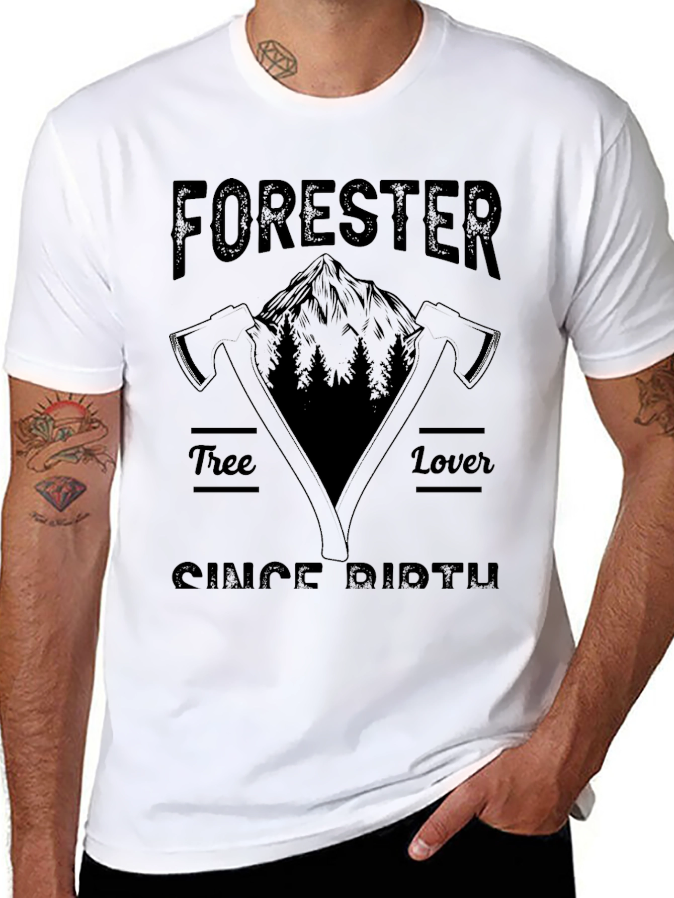 Forester Tree Lover Graphic T-Shirt