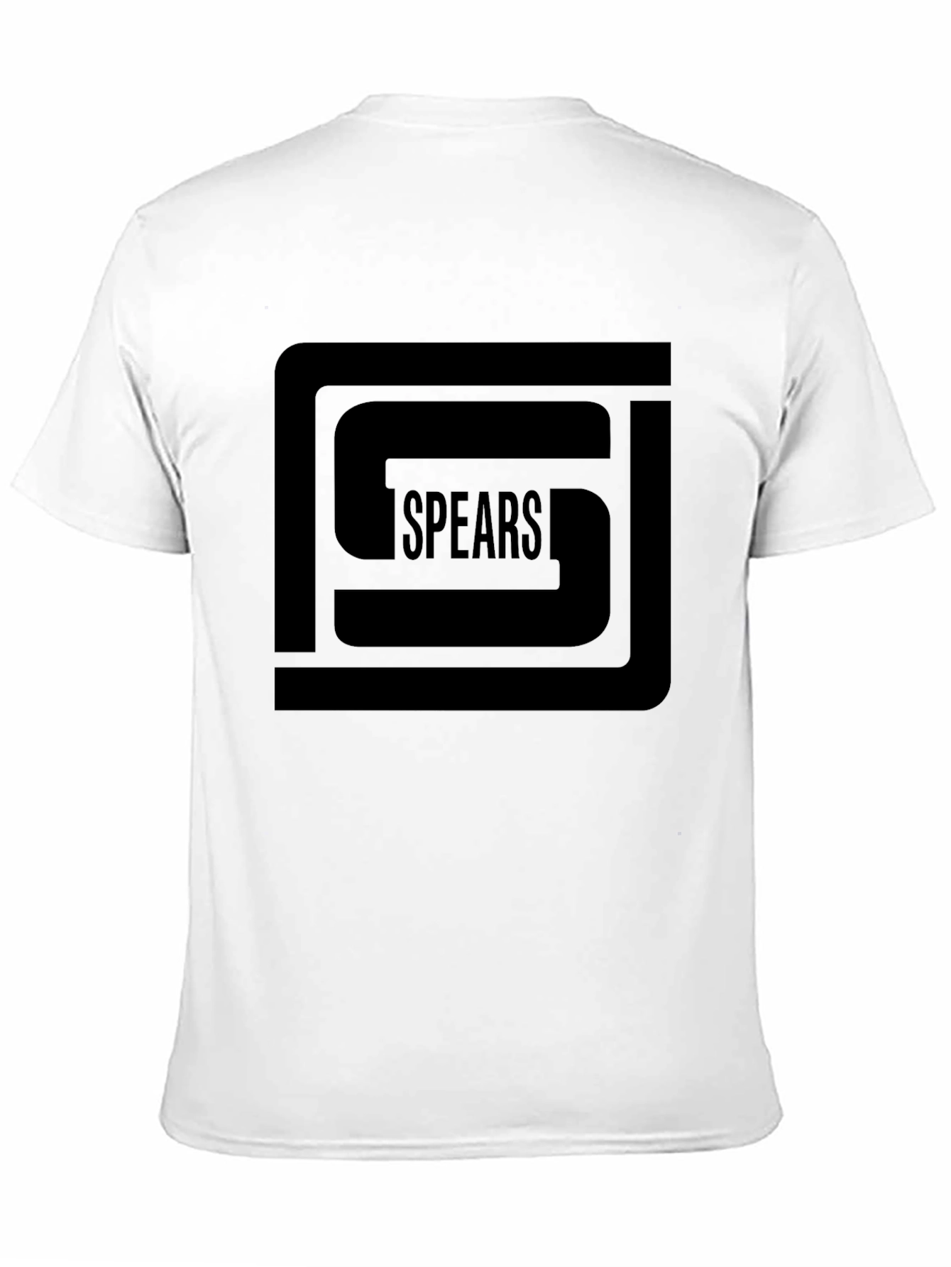 Spears Black Graphic T-Shirt Casual Wear