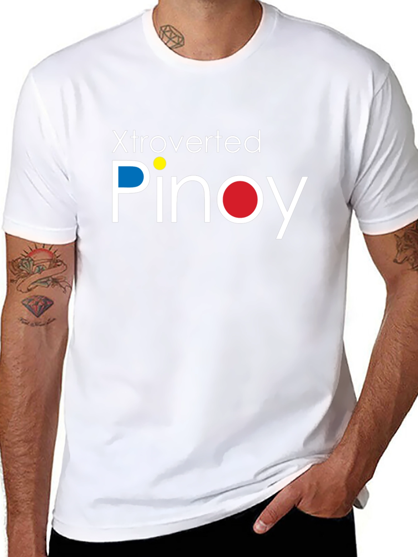 Xtroverted Pinoy Graphic Tee - Cool Filipino Pride Shirt