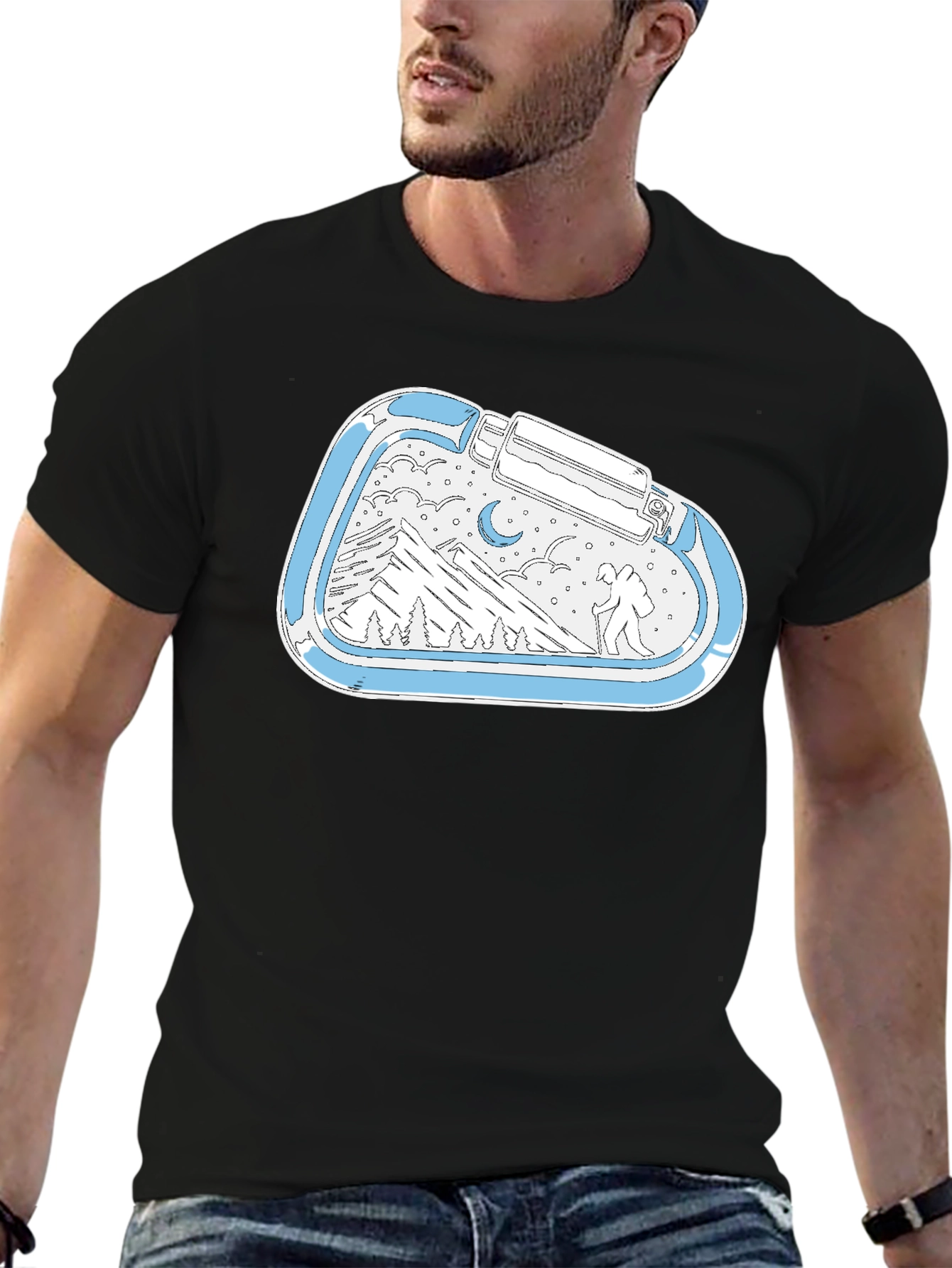 Mountain Carabiner Graphic T-Shirt
