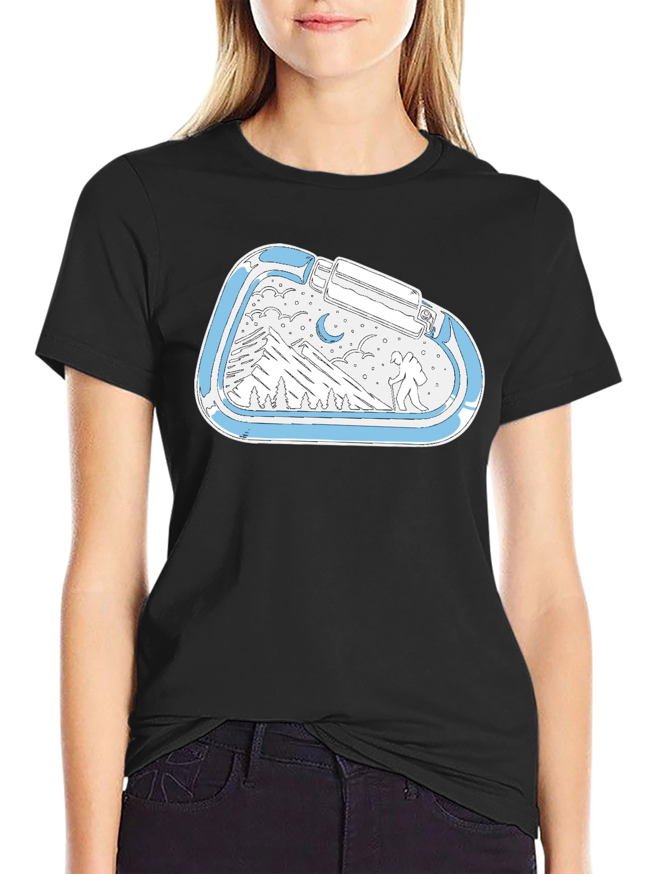 Mountain Carabiner Graphic T-Shirt