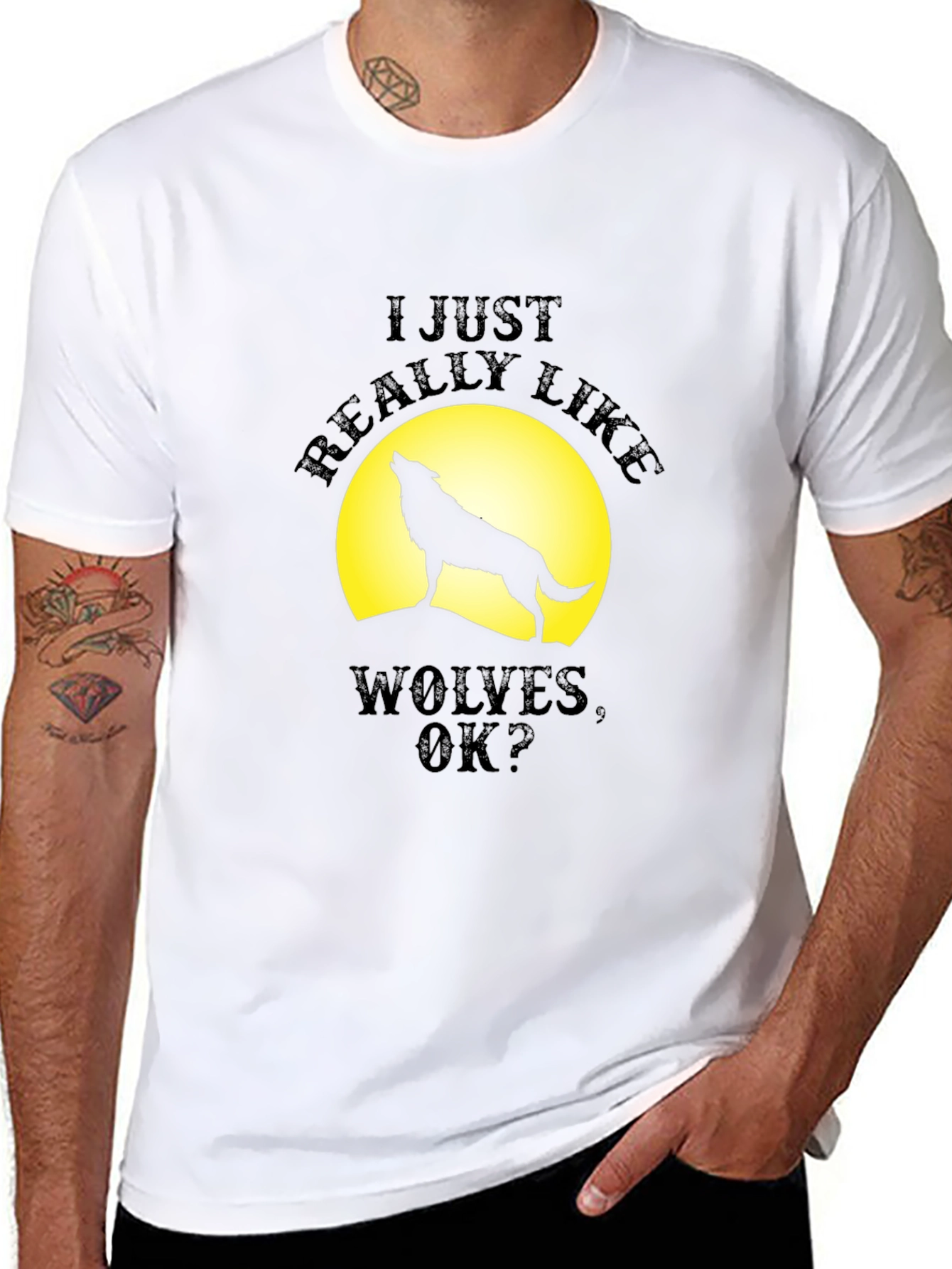 I Just Really Like Wolves T-Shirt
