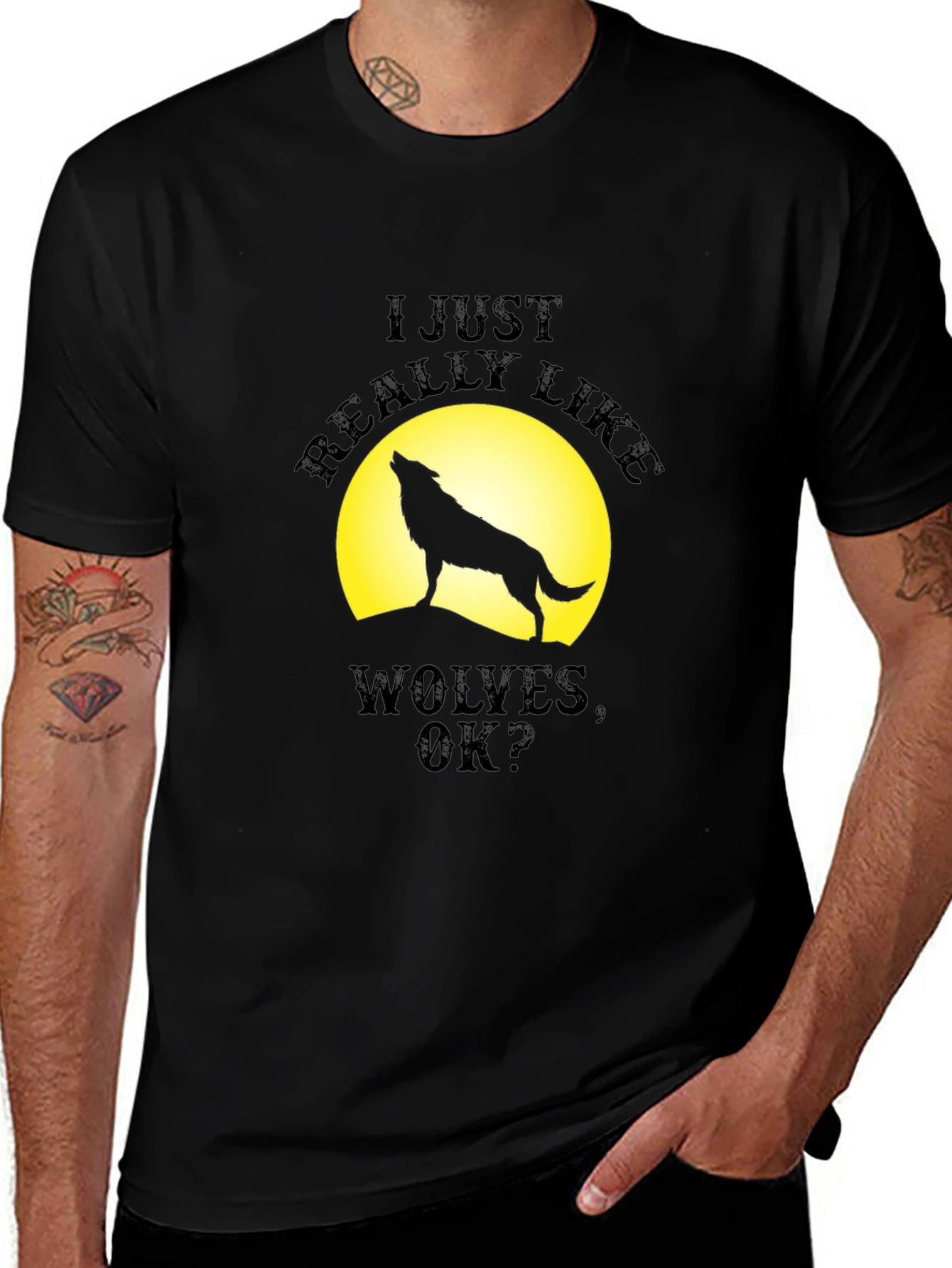 I Just Really Like Wolves T-Shirt