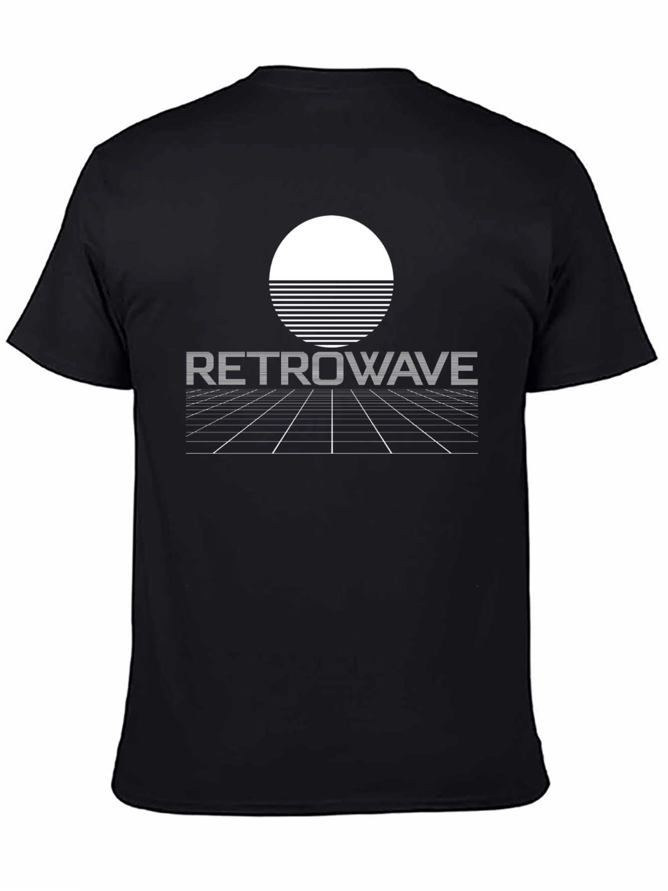 Retrowave Sunset T-Shirt - Retro Synthwave Aesthetic Tee