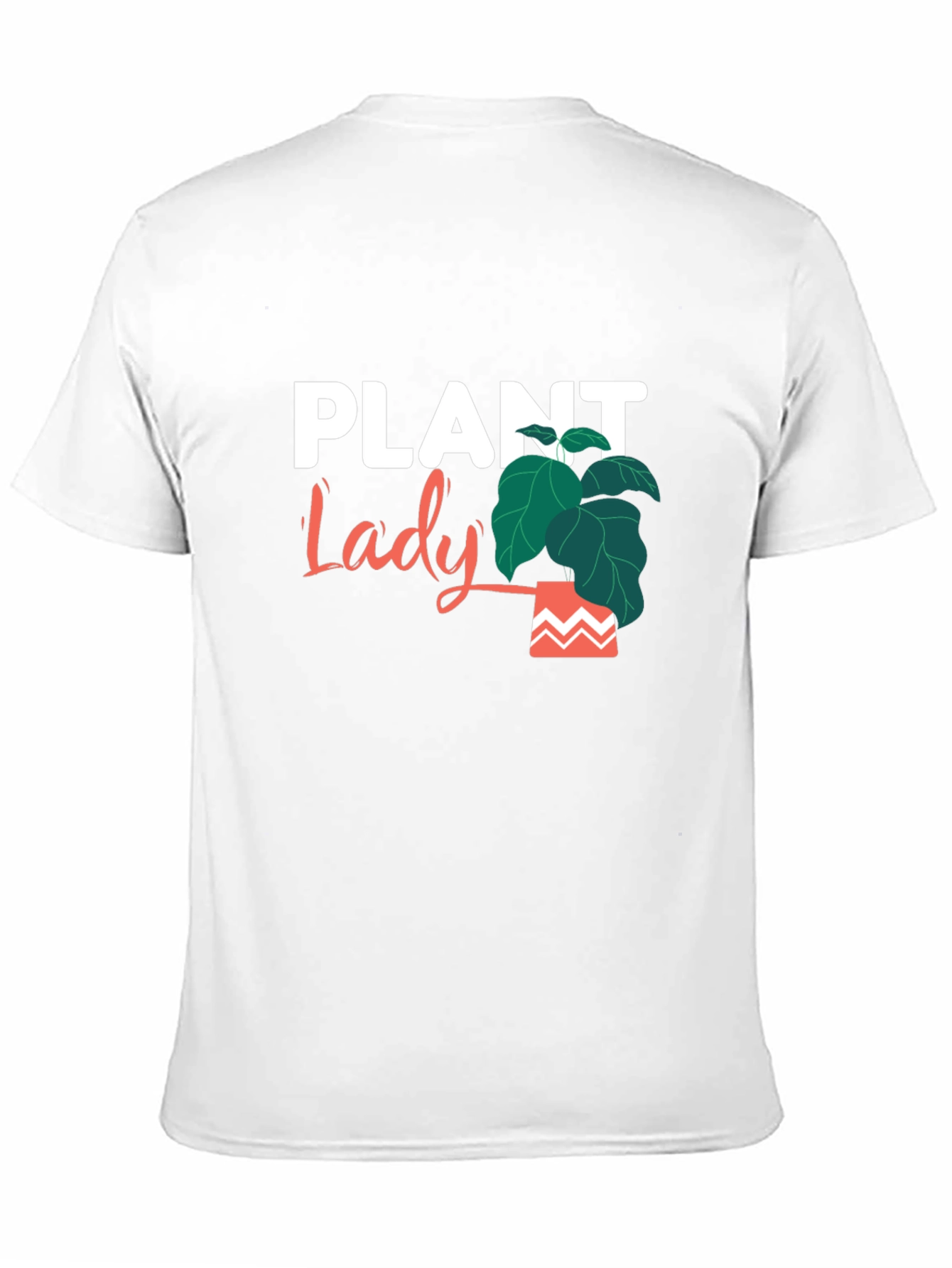 Plant Lady Graphic Tee - Black Cotton Casual Shirt