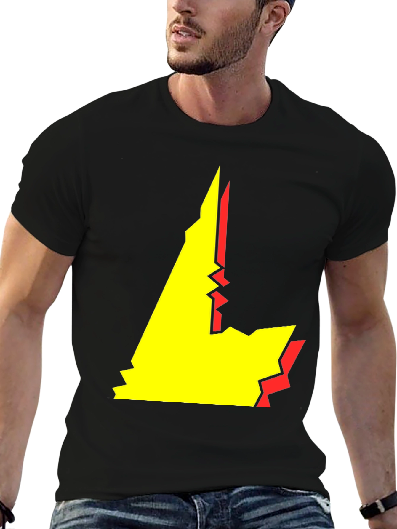 Abstract Graphic Tee - Bold Style