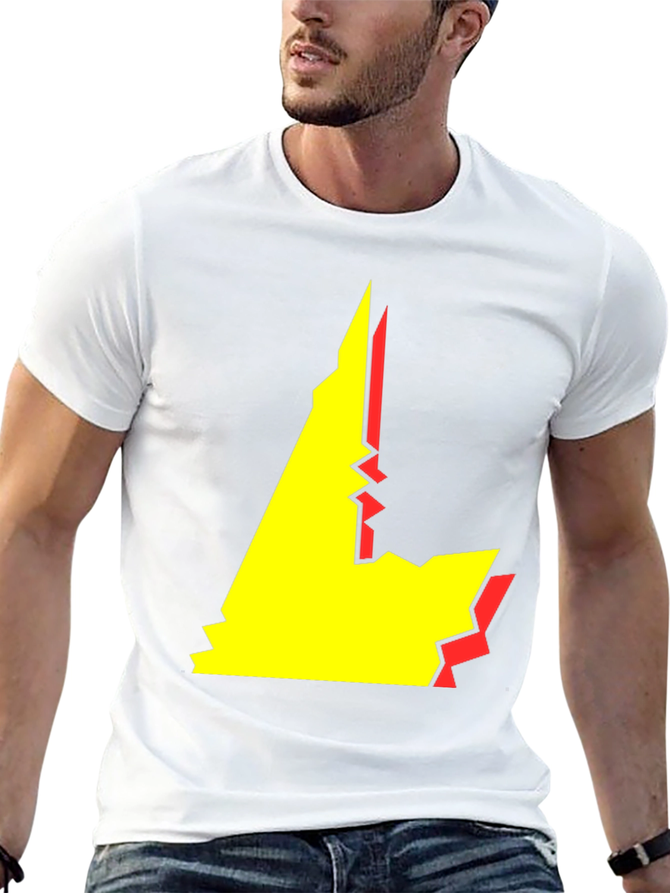 Abstract Graphic Tee - Bold Style