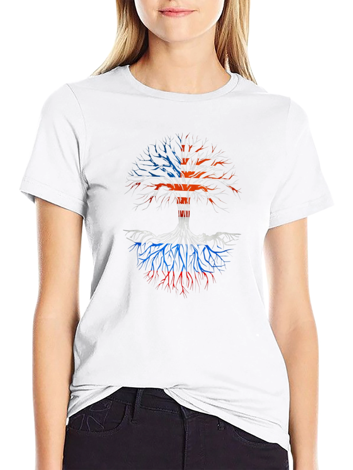 Dominican Republic Roots Tree T-Shirt