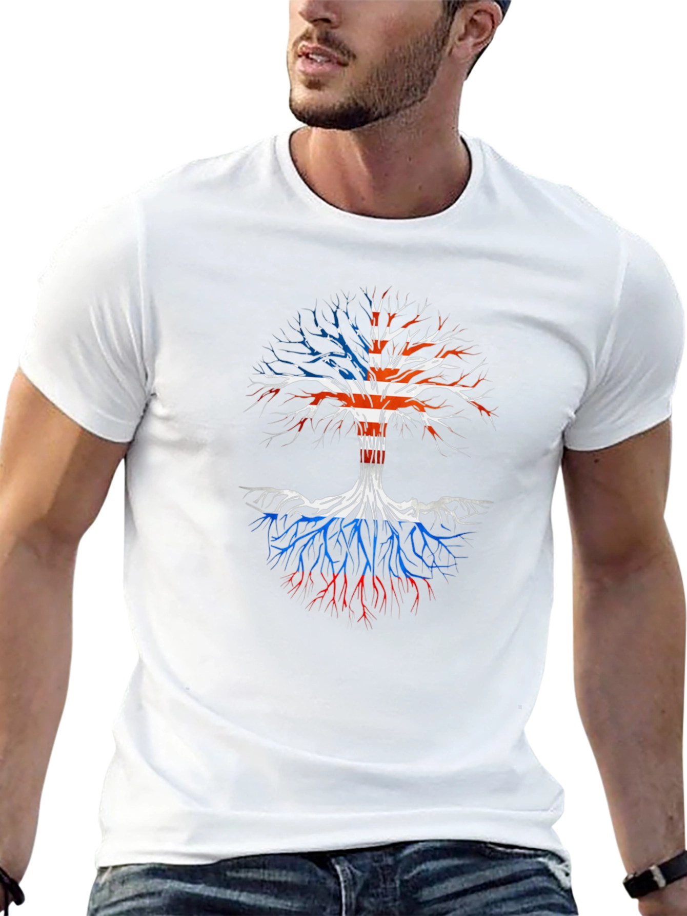 Dominican Republic Roots Tree T-Shirt