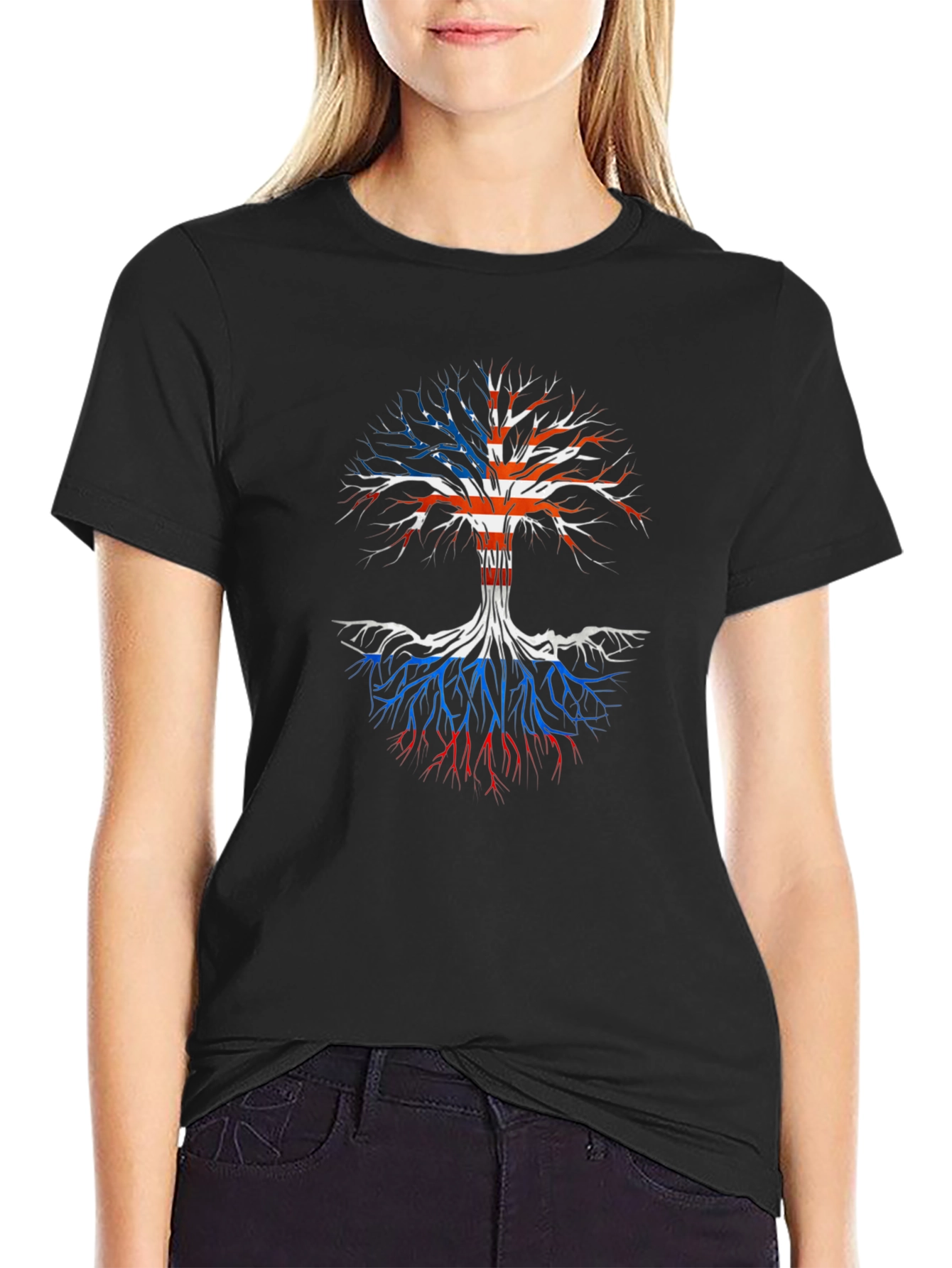 Dominican Republic Roots Tree T-Shirt