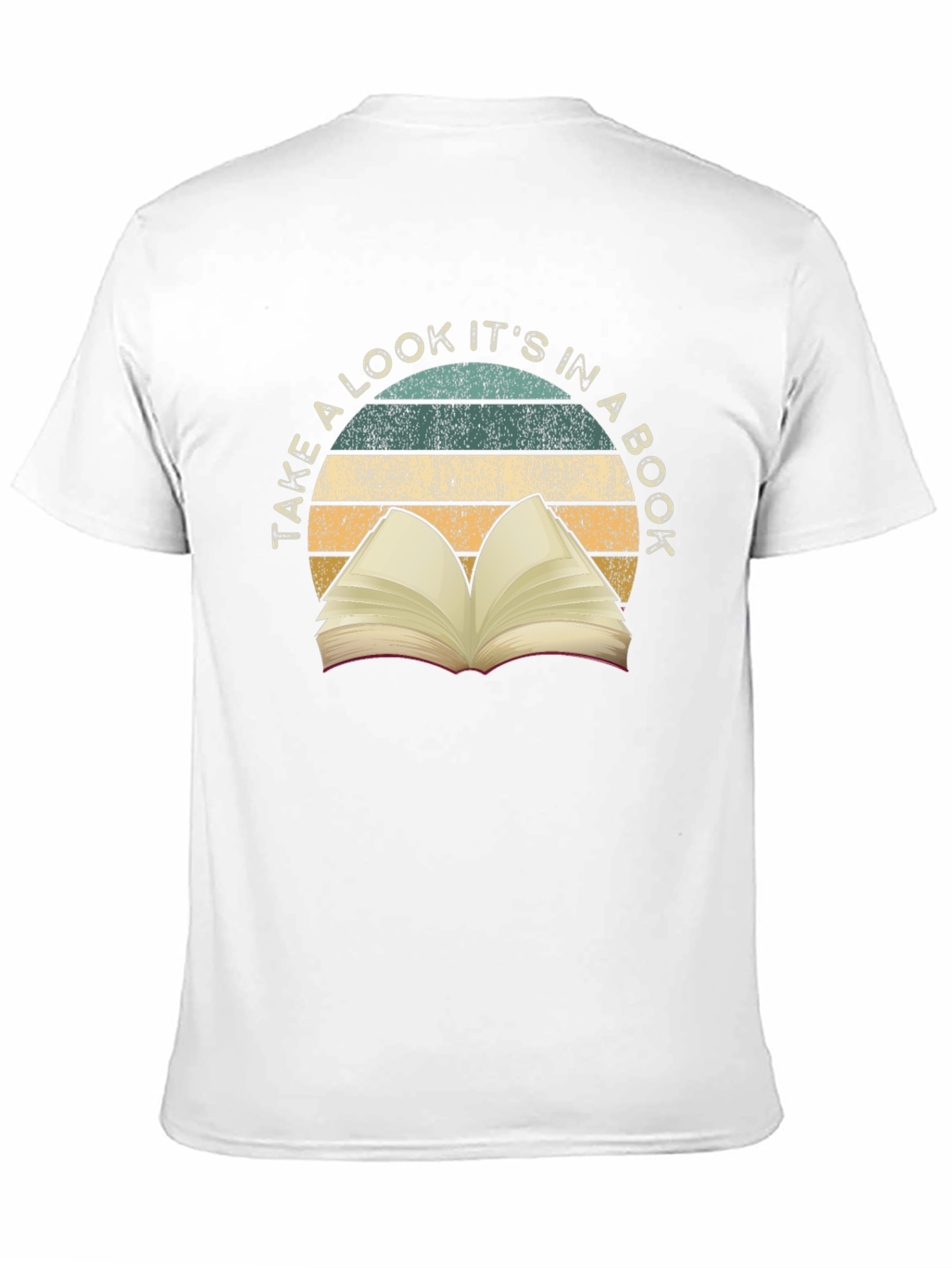 Retro Book Lover T-Shirt
