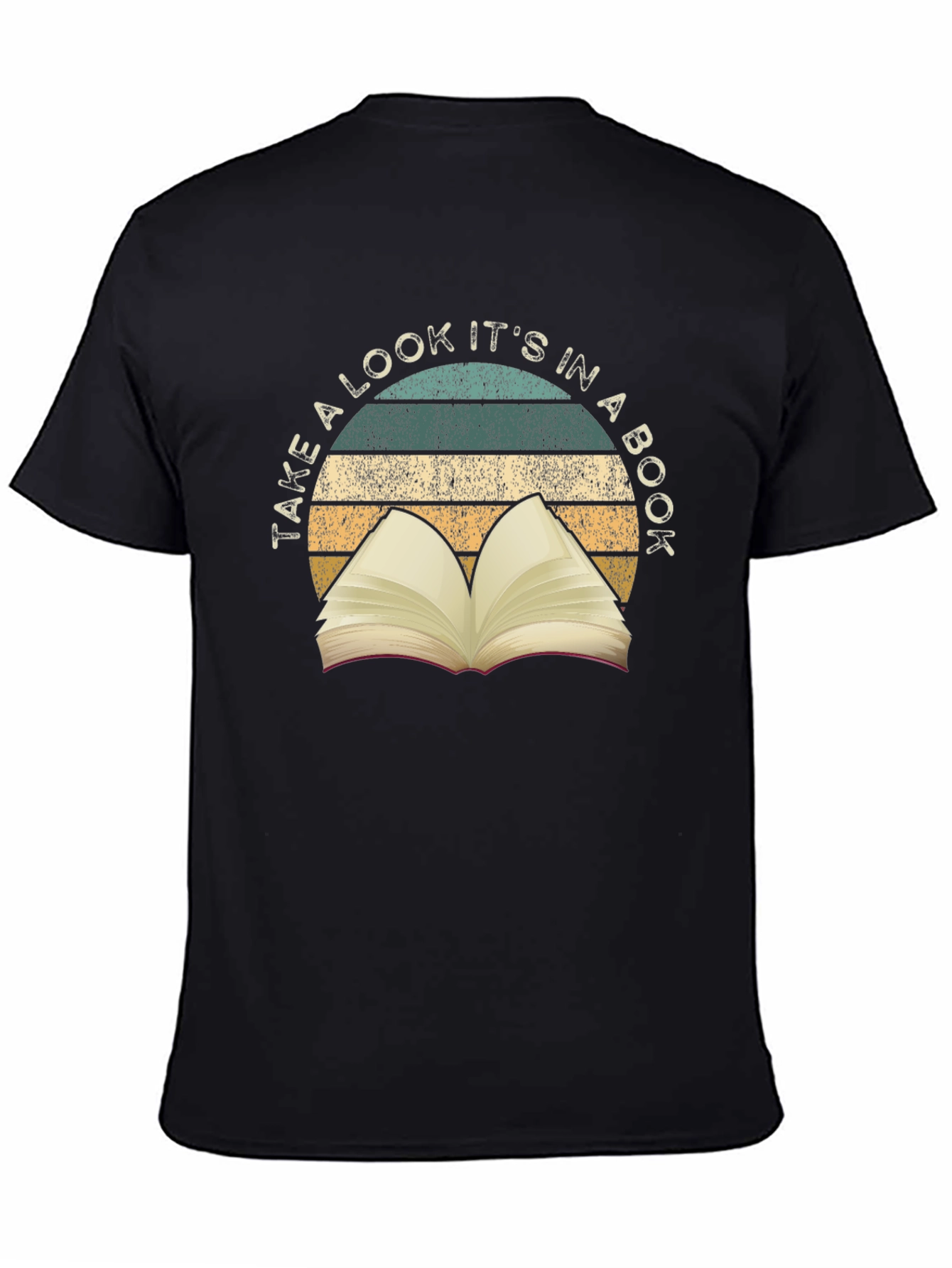 Retro Book Lover T-Shirt